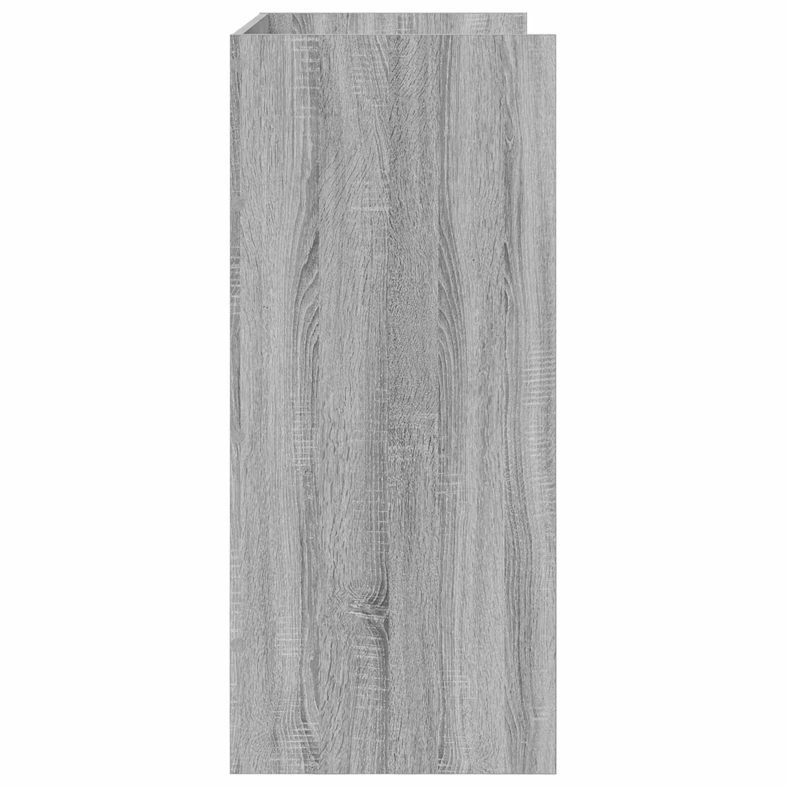 DJ stalas Pilka Sonoma 62 x 45 x 102 cm Apdirbta mediena