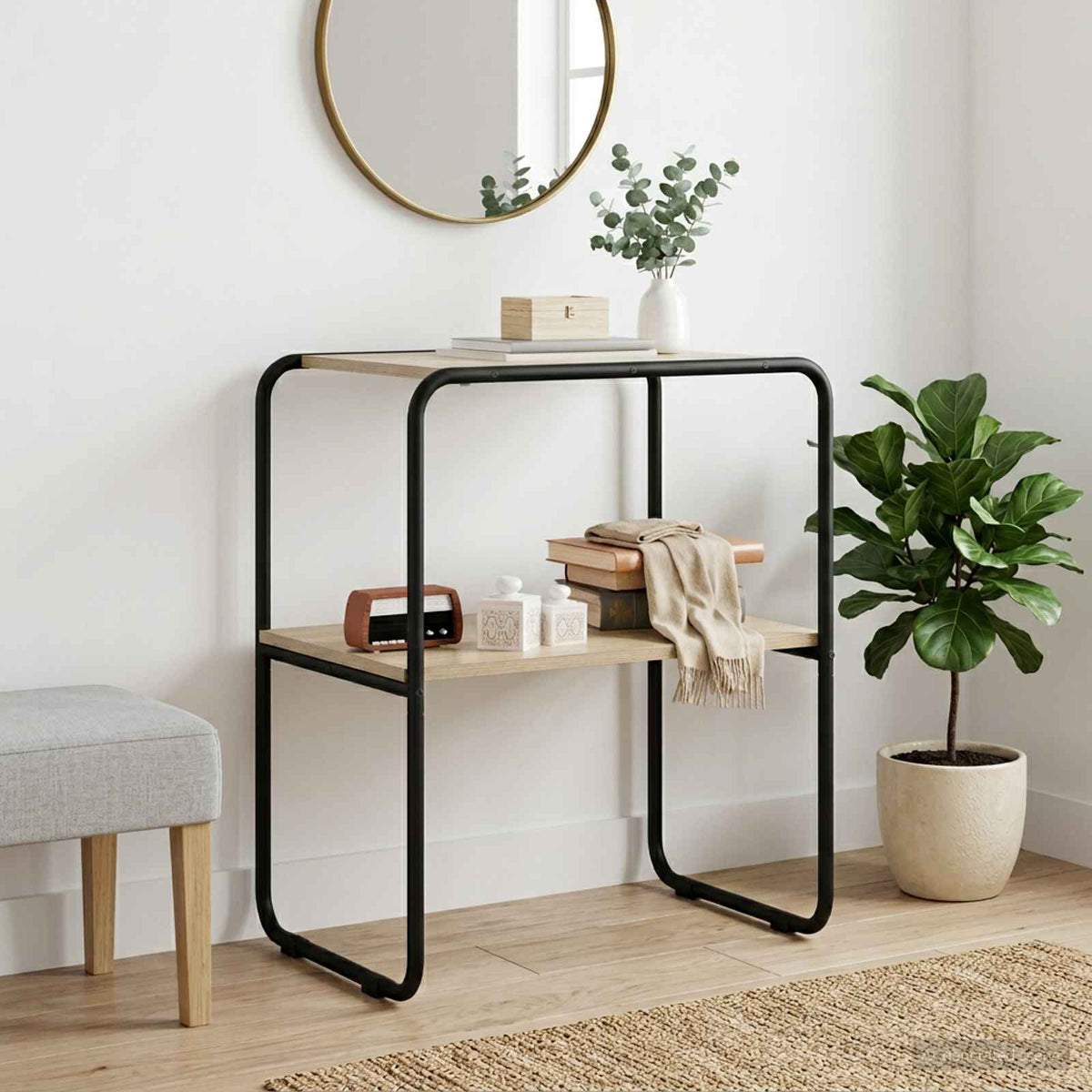 Konsolinis stalas Sonoma ąžuolas 100 x 42,5 x 70 cm