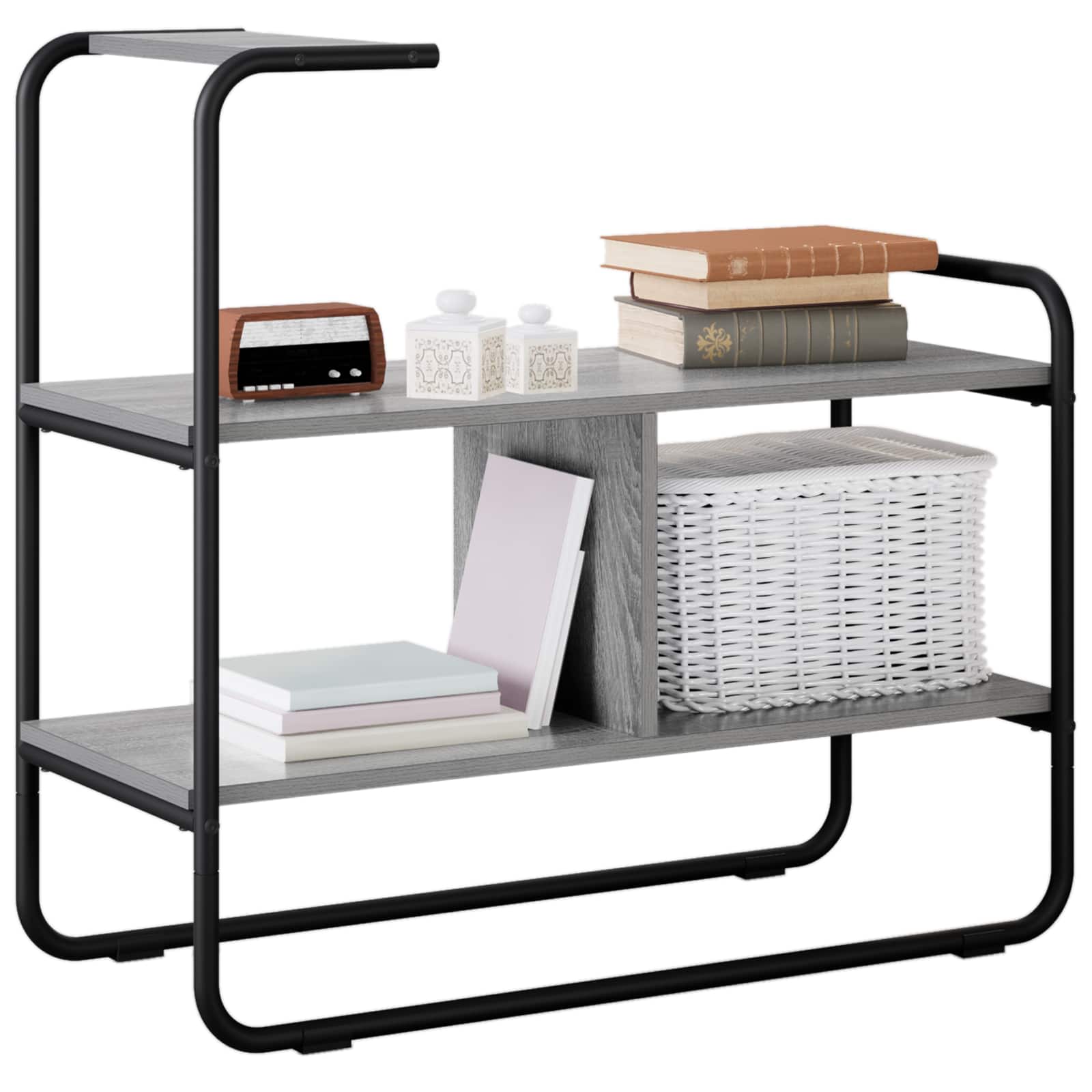 Konsolinis stalas Pilka Sonoma 80 x 35 x 75 cm Apdirbta mediena