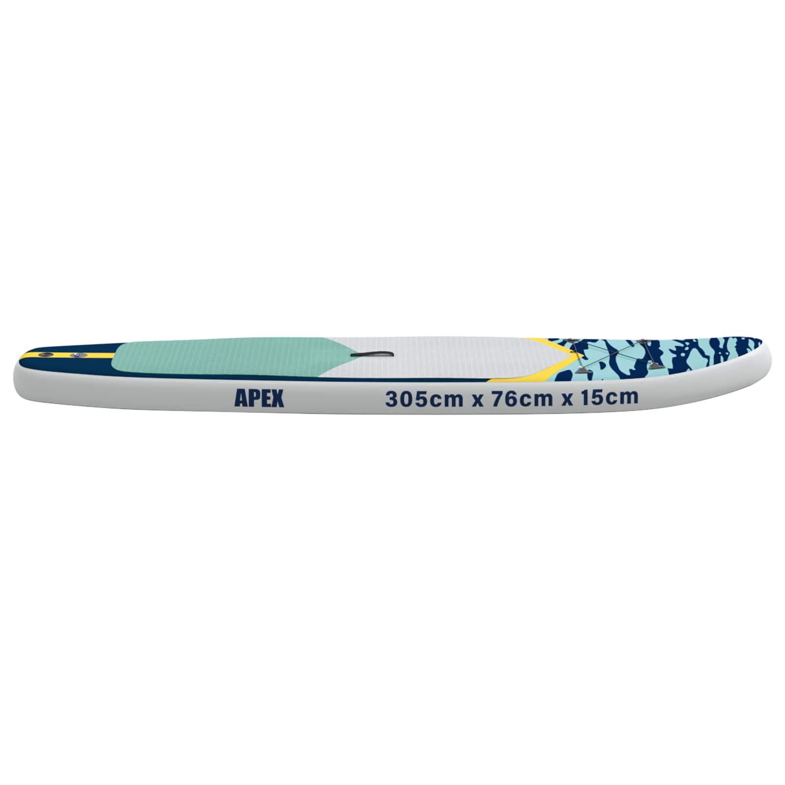 Pripučiama stovėjimo panele APEX 305 x 76 x 15 cm Mėlyna skirta
