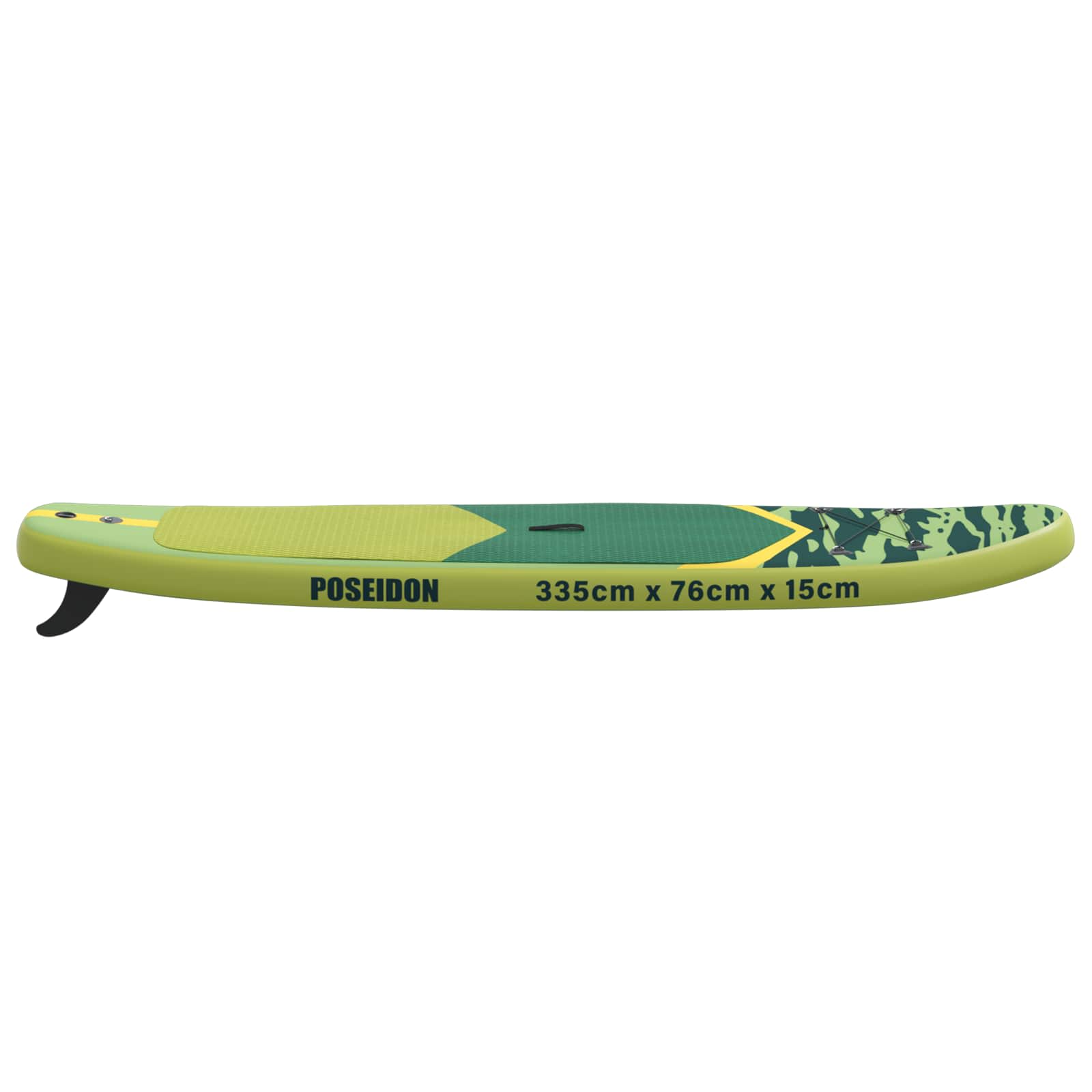 Pripučiamas Stan Up Irklas POSEIDON Žalia 335 x 76 x 15 cm PVC