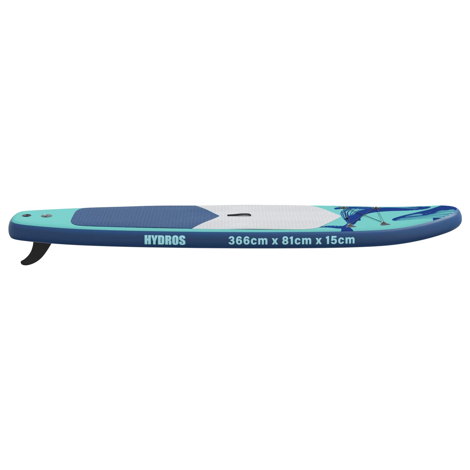 Pripučiamas Stand Up Paddle Board HYDROS 366 x 81 x 15 cm