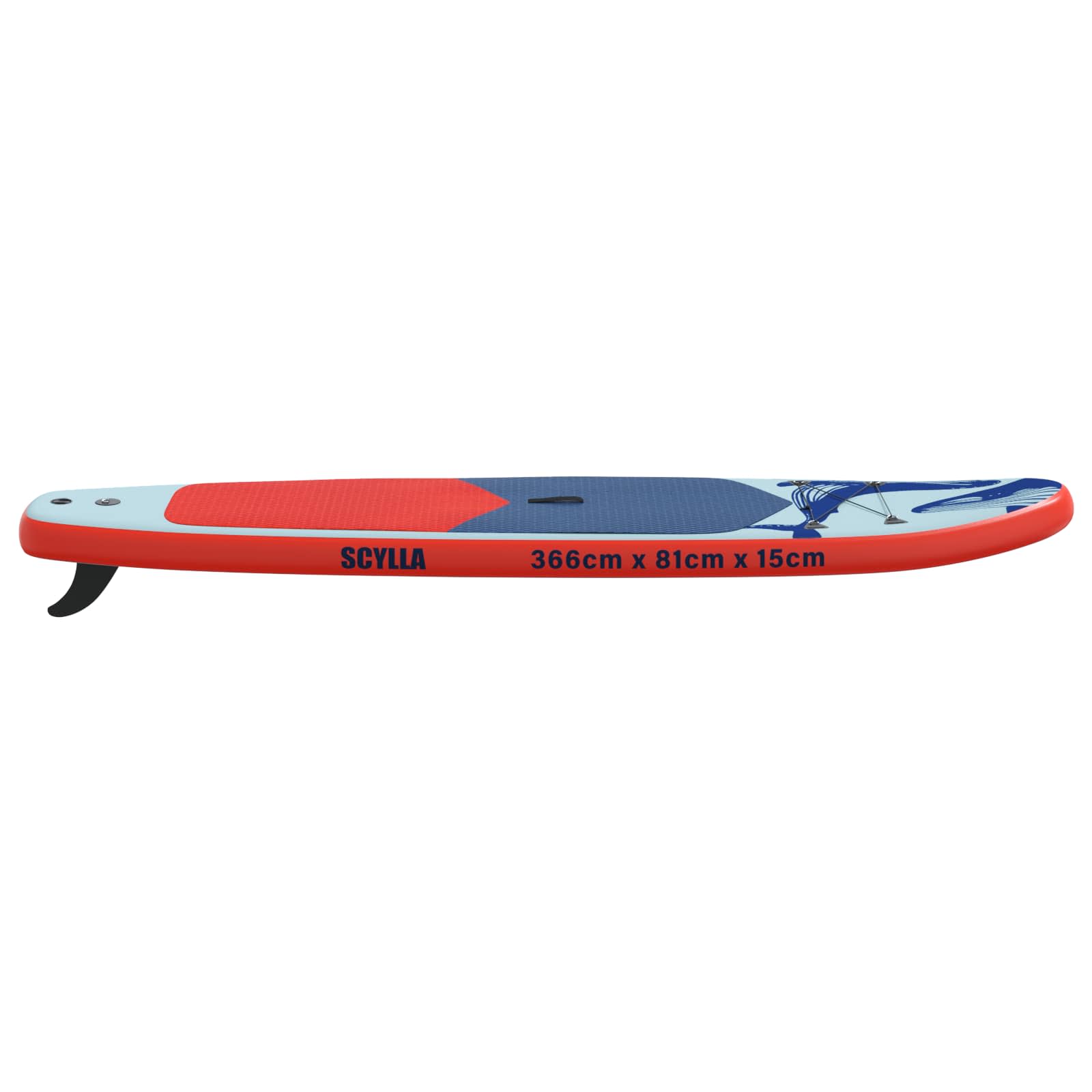 Inflatable Stand Up Paddle Board SCYLLA 366 x 81 x 15 cm Mėlyna