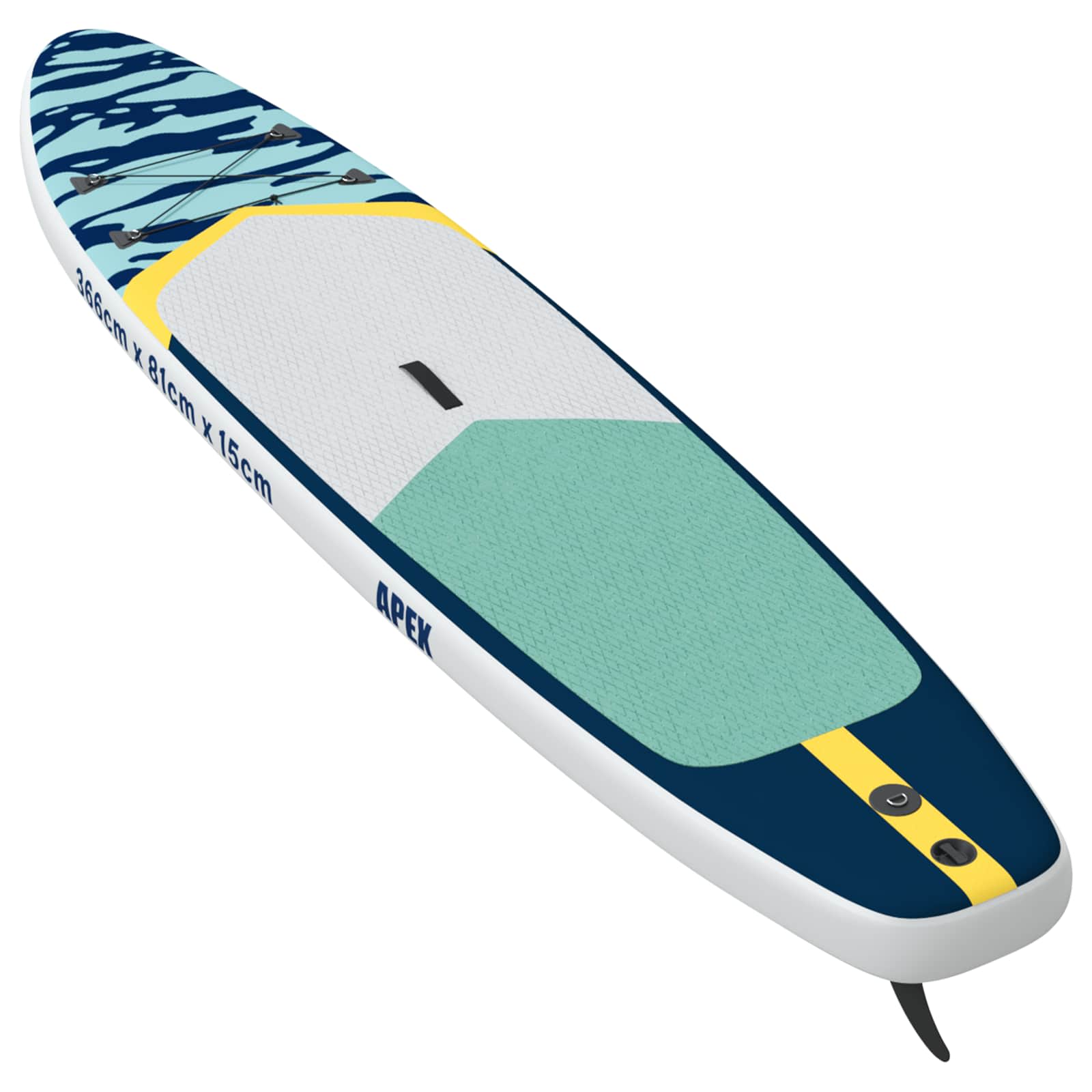 Išpūstas Stand Up Paddle Board APEX 366 x 81 x 15 cm Mėlyna