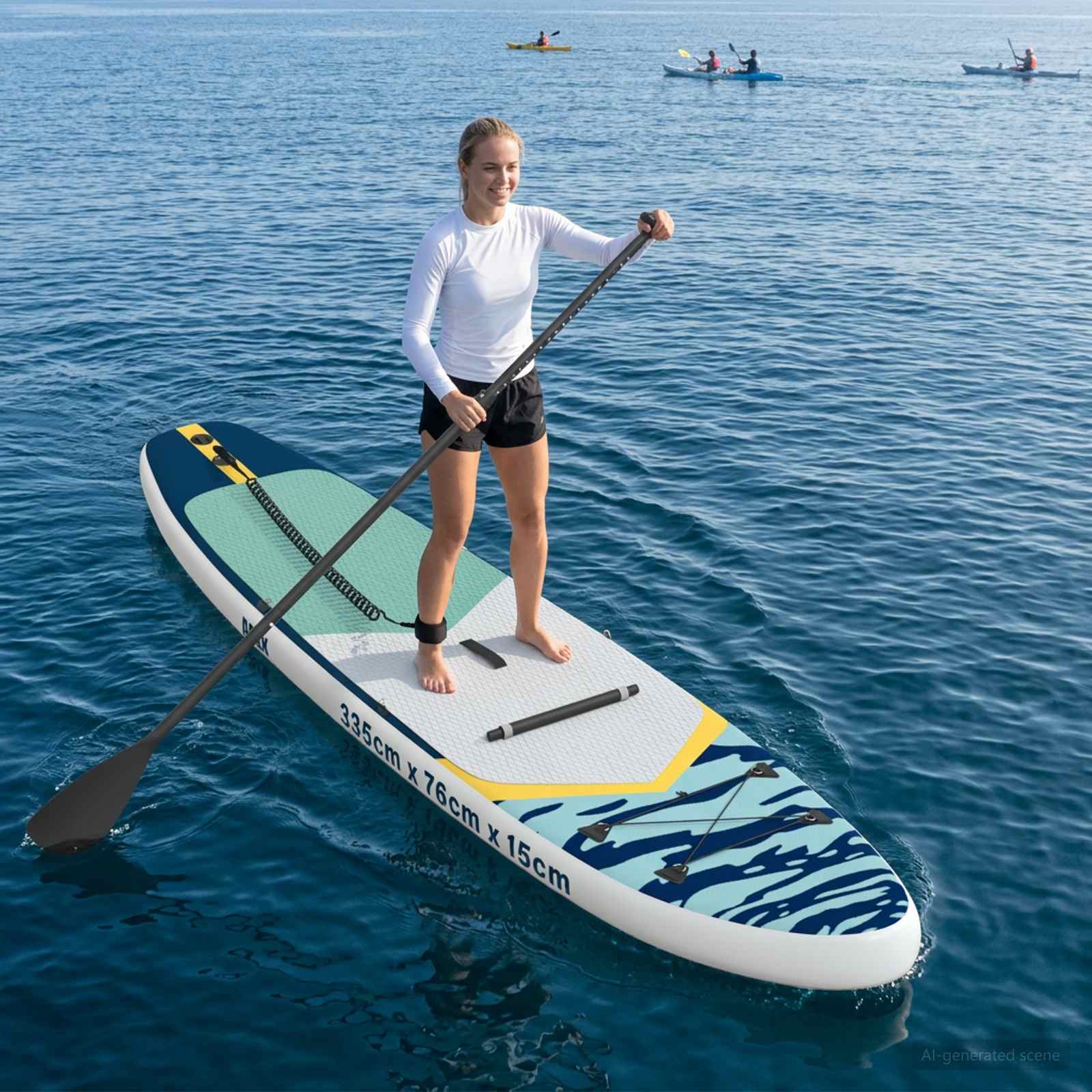 SUP lenta su sėdyne 2-in-1 APEX 335 x 76 x 15 cm Mėlyna skirta