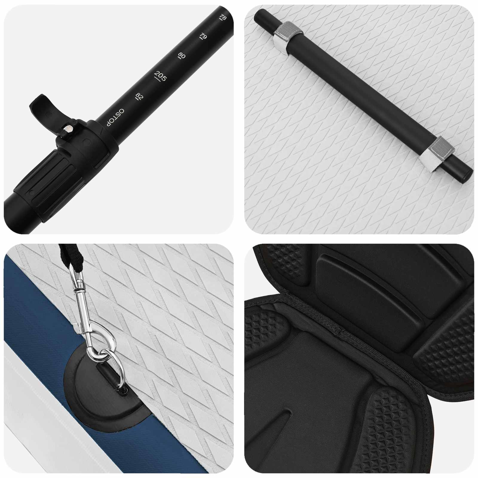 SUP lenta su sėdyne 2-in-1 APEX 366 x 81 x 15 cm Mėlyna skirta