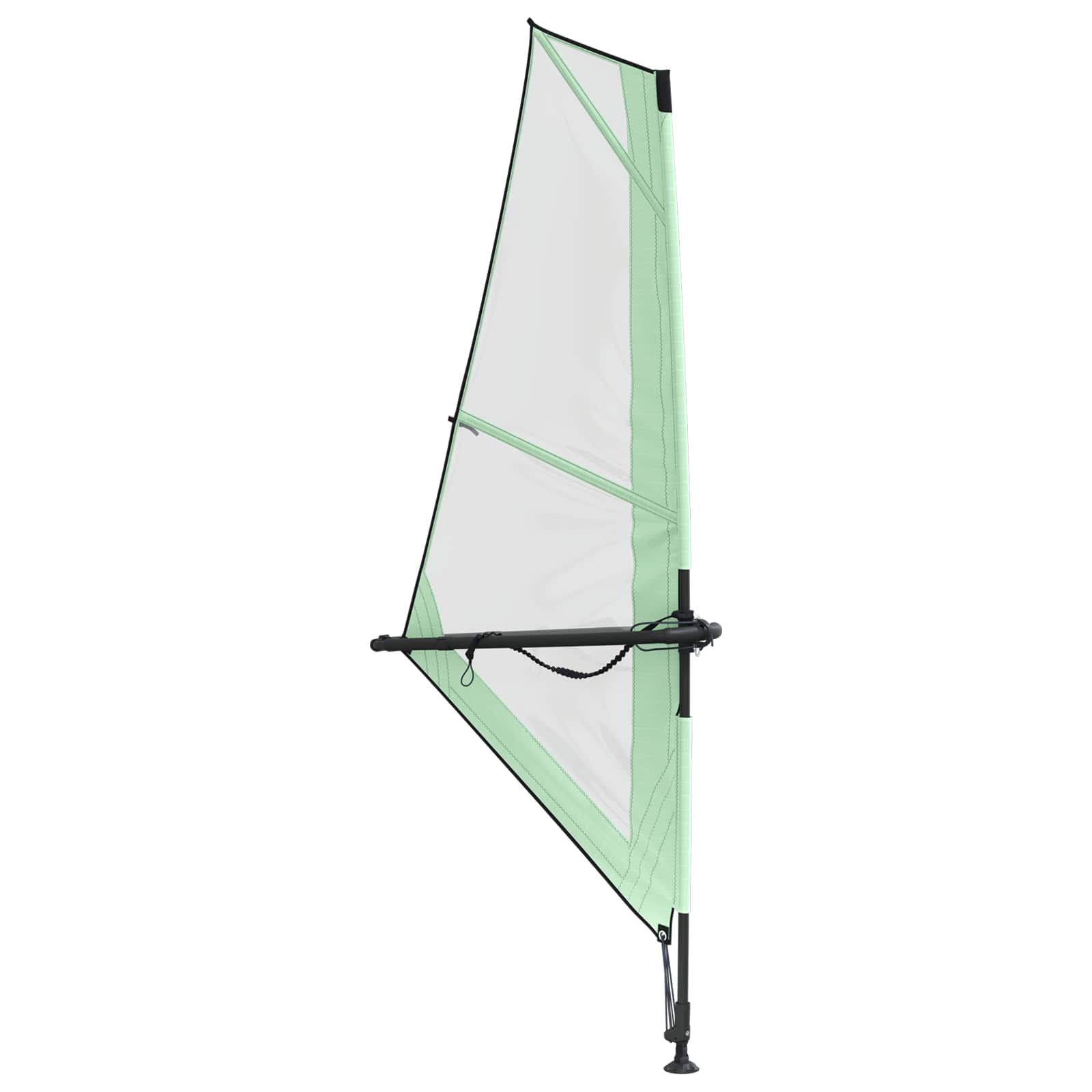Pripučiamas SUP lenta su burės POSEIDON 330 x 76 x 15 cm Žalia