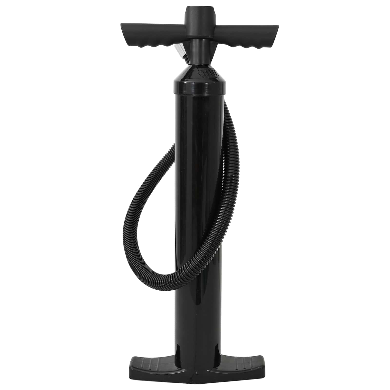 SUP rankinė pompa su manometru Juoda 24 x 7,5 x 58 cm PP