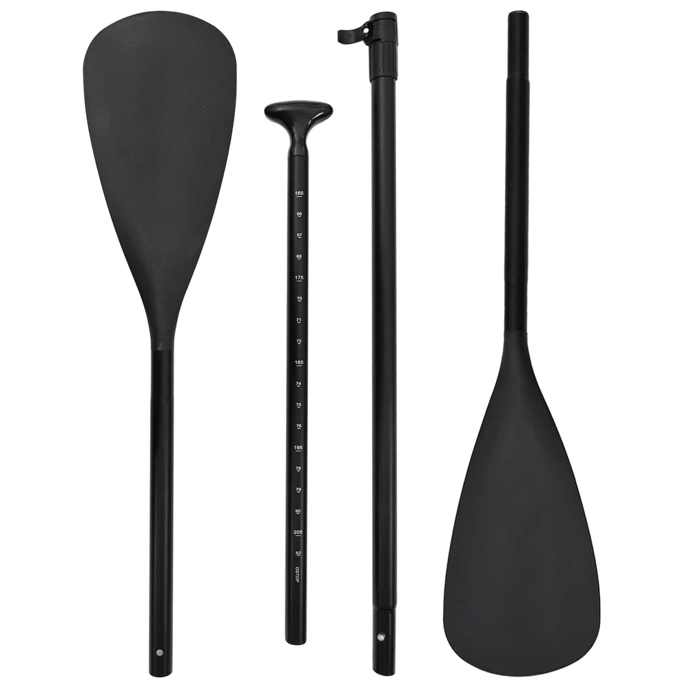 2 in 1 baidarė ir SUP irklas 203 x 19,5 cm Juoda