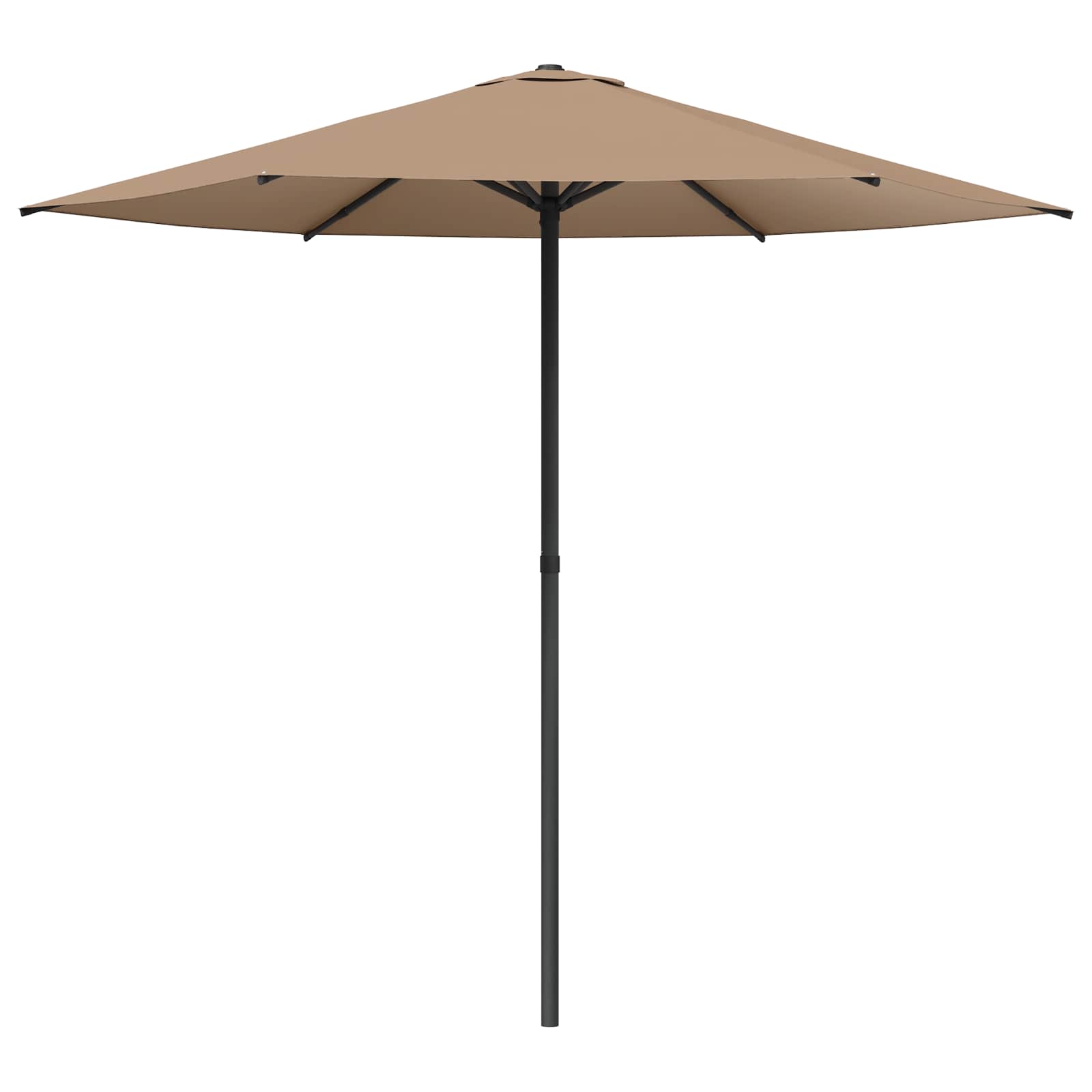 Sodo skėtis 230 x 230 cm Poliesteris Stačiakampio Taupe