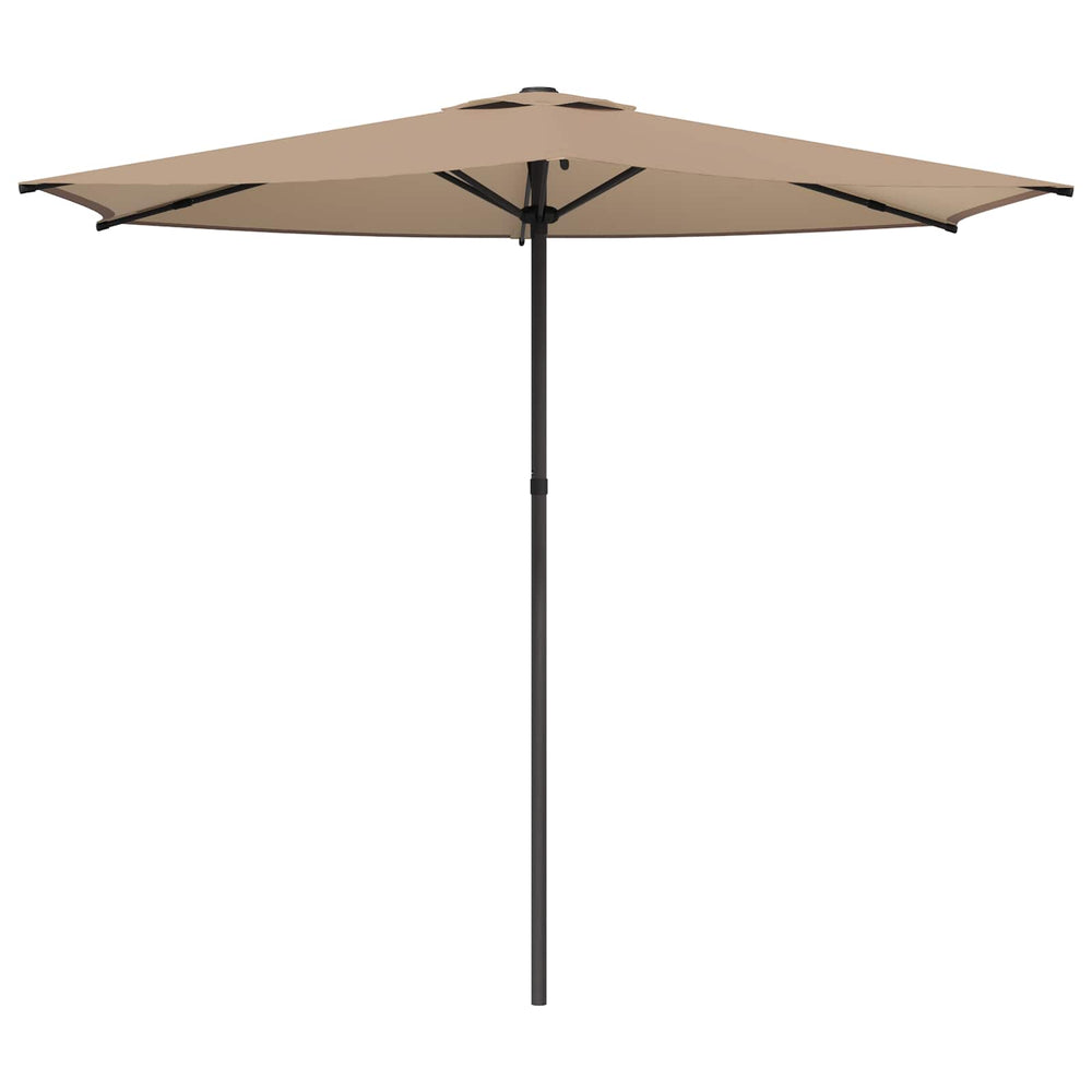 Sodo skėtis 270 x 270 cm Poliesteris Stačiakampio Taupe