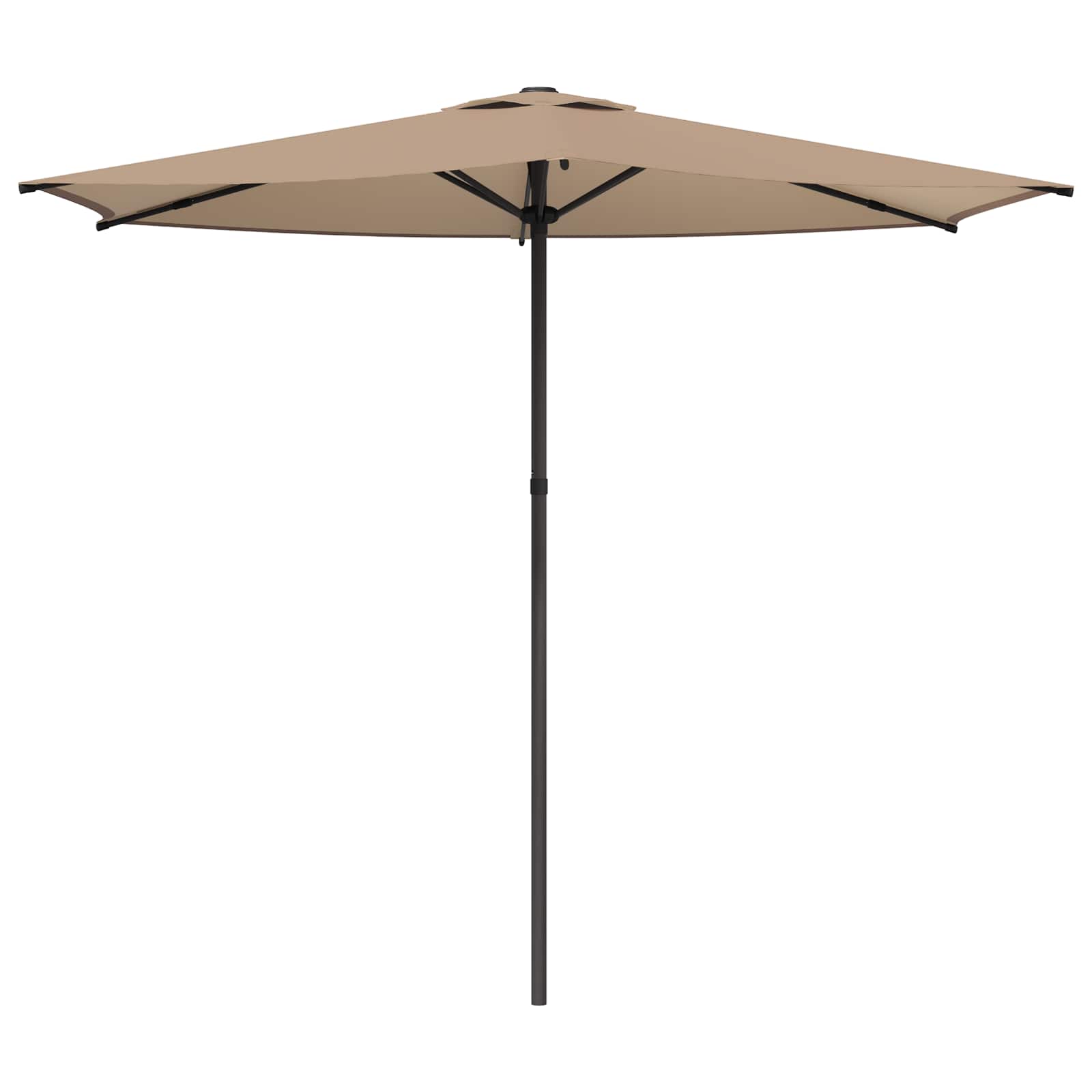 Sodo skėtis 270 x 270 cm Poliesteris Stačiakampio Taupe