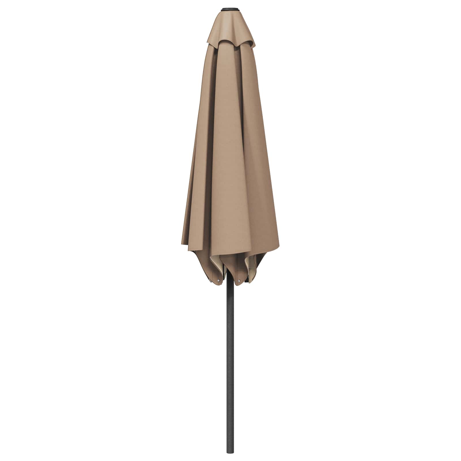 Sodo skėtis 270 x 270 cm Poliesteris Stačiakampio Taupe