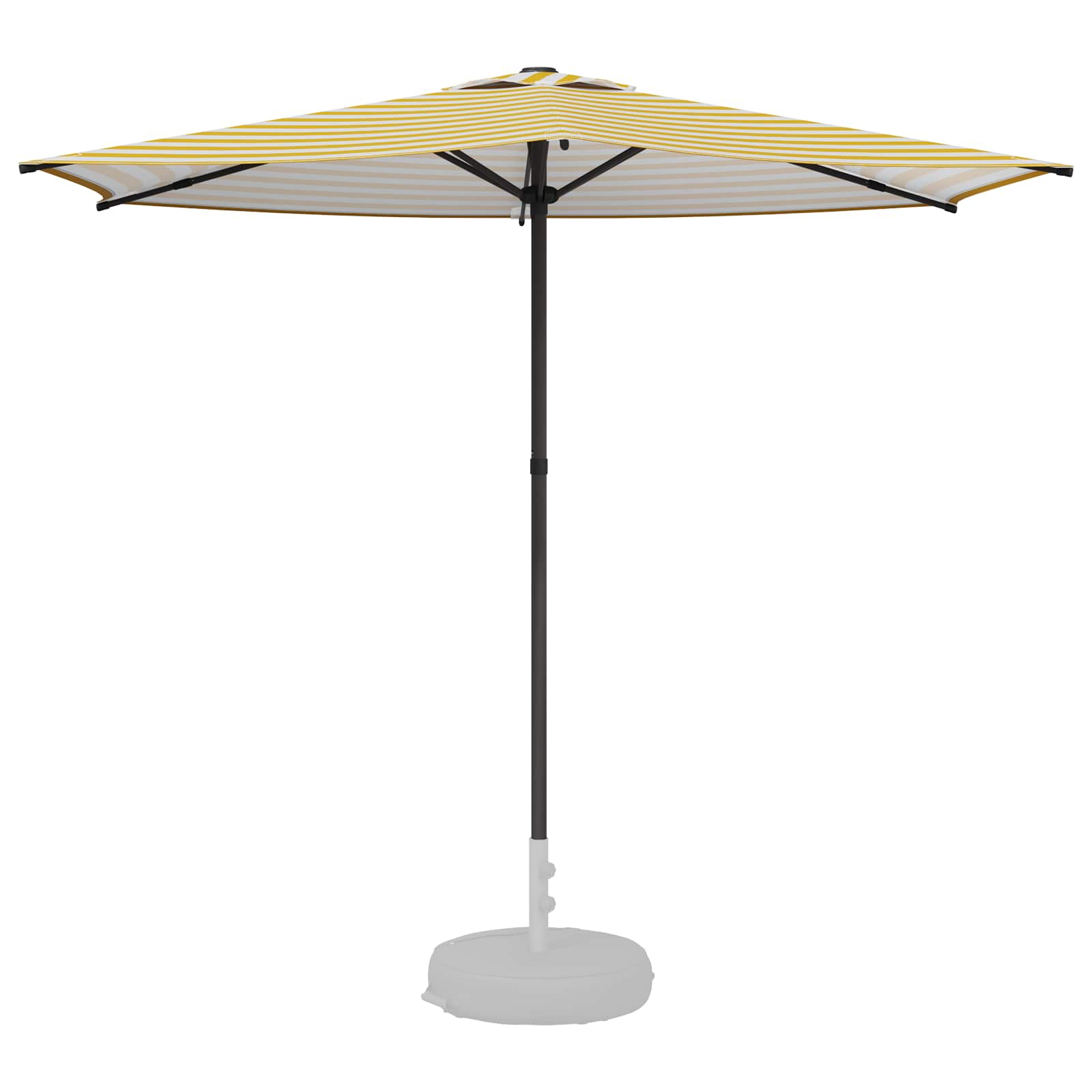 Sodo skėtis 270 x 270 cm Poliesteris Stačiakampio