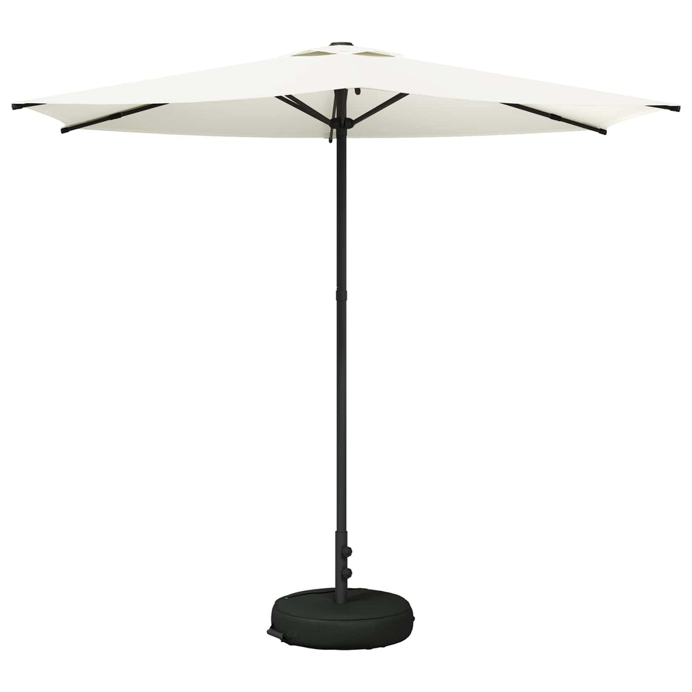 Sodo skėtis 270 x 270 cm Poliesteris Stačiakampio Kreminė