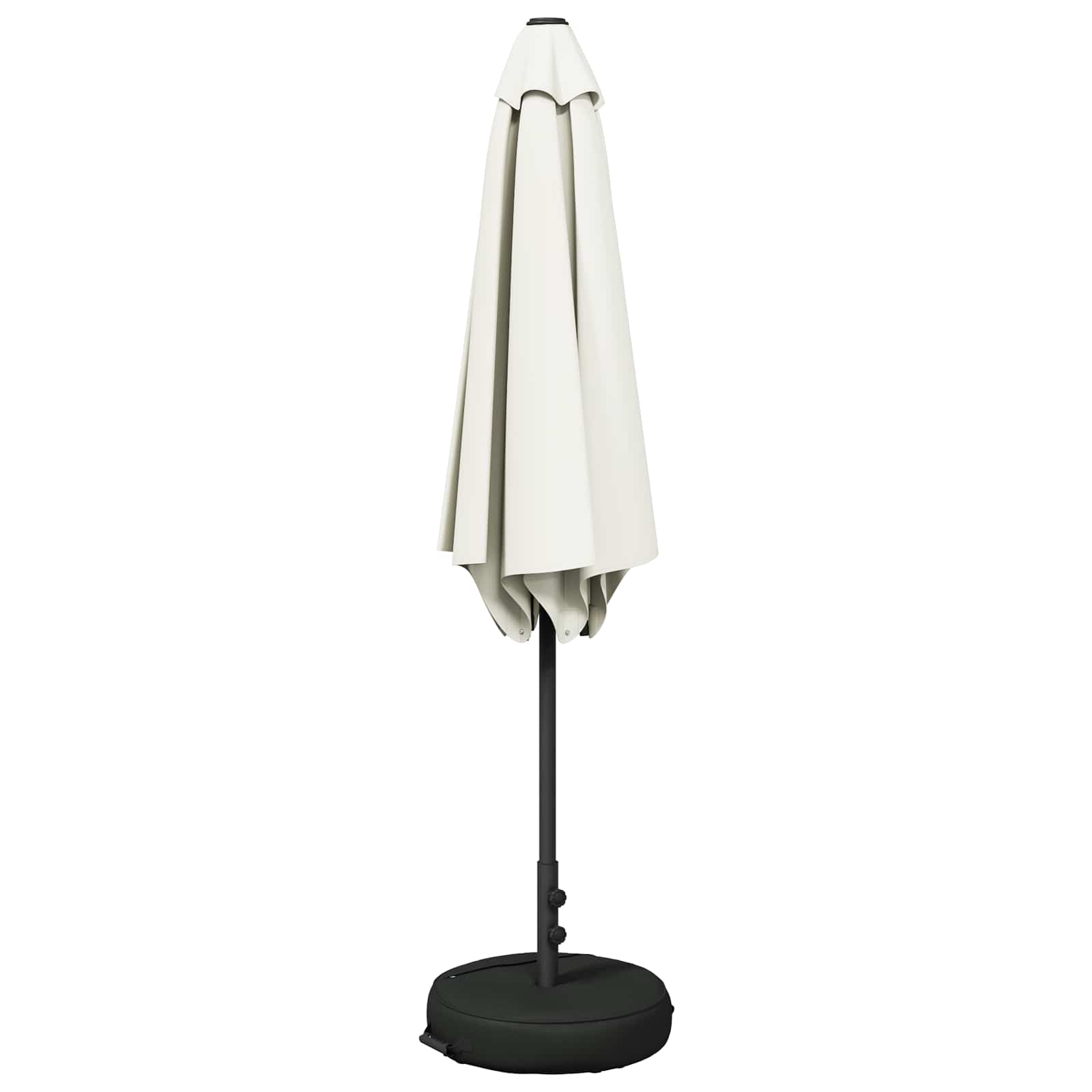 Sodo skėtis 270 x 270 cm Poliesteris Stačiakampio Kreminė