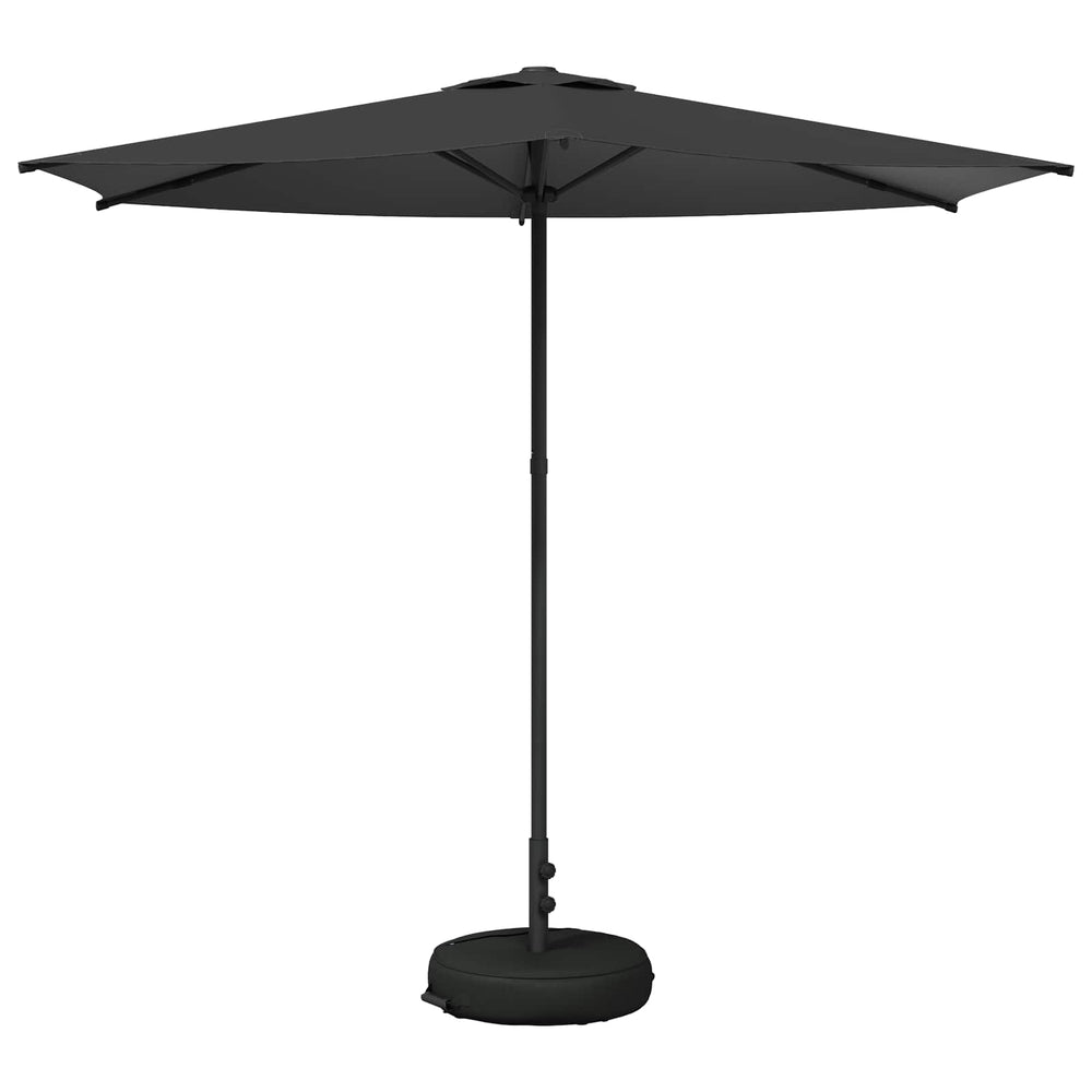 Sodo skėtis 270 x 270 cm Poliesteris Stačiakampio Antracito
