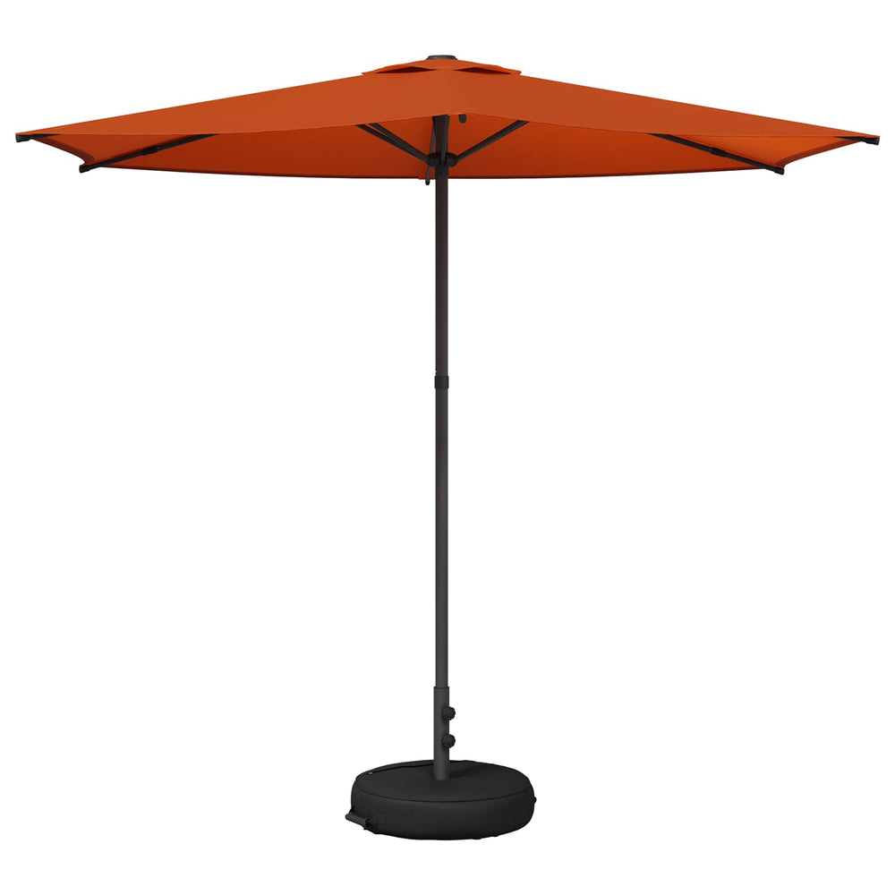 Sodo skėtis 270 x 270 cm Poliesteris Stačiakampio Terakotos