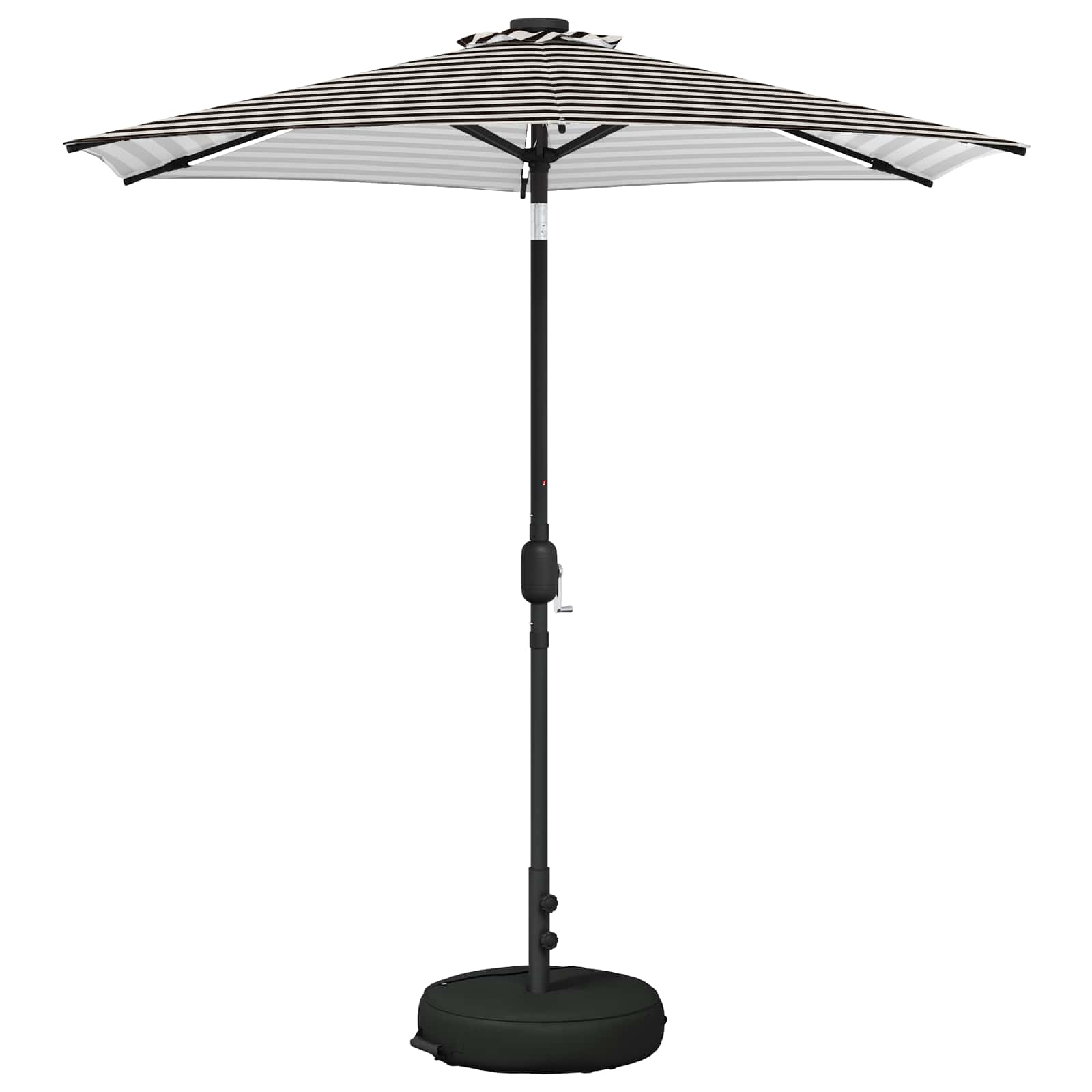 Sodas skėtis su LED šviestuvais 230 x 230 cm Poliesteris