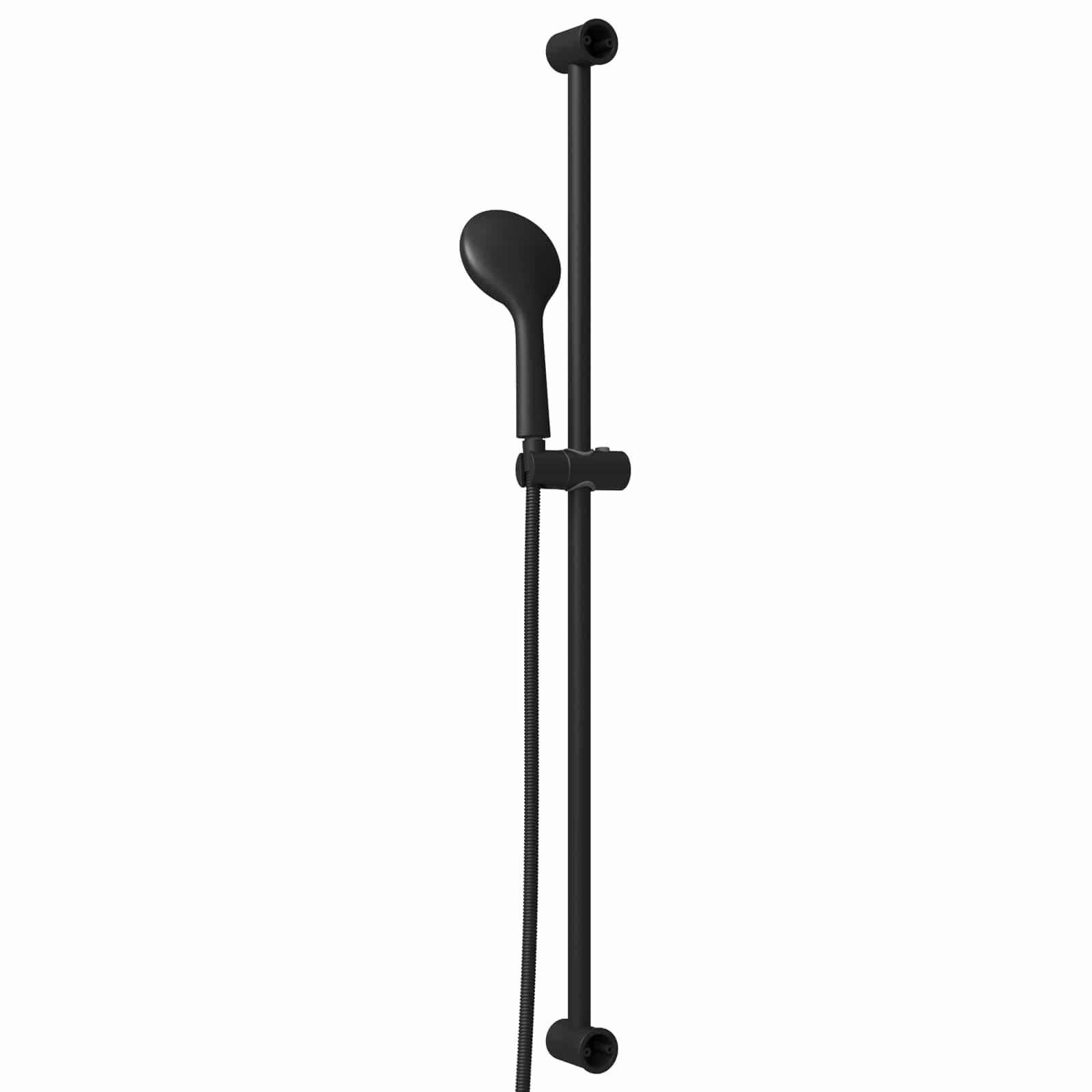 Dušo sistemos rinkinys Juoda 101 cm Nerūdijantis plienas
