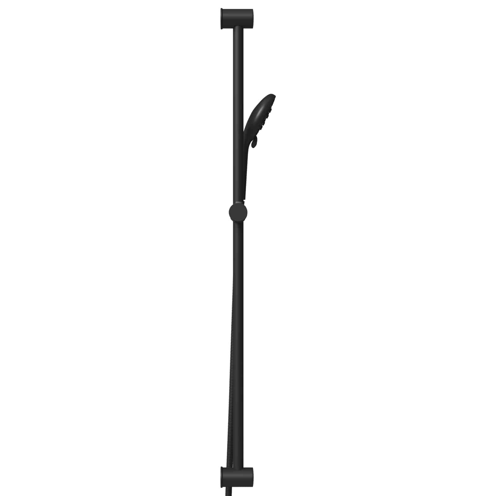 Dušo sistemos rinkinys Juoda 101 cm Nerūdijantis plienas