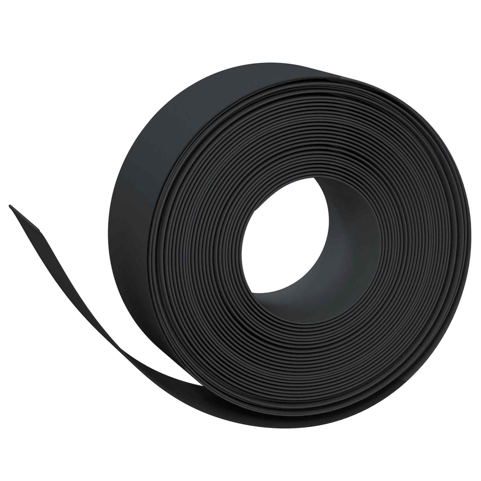 Sodo apylinkės 25 m 20 cm PE Juoda