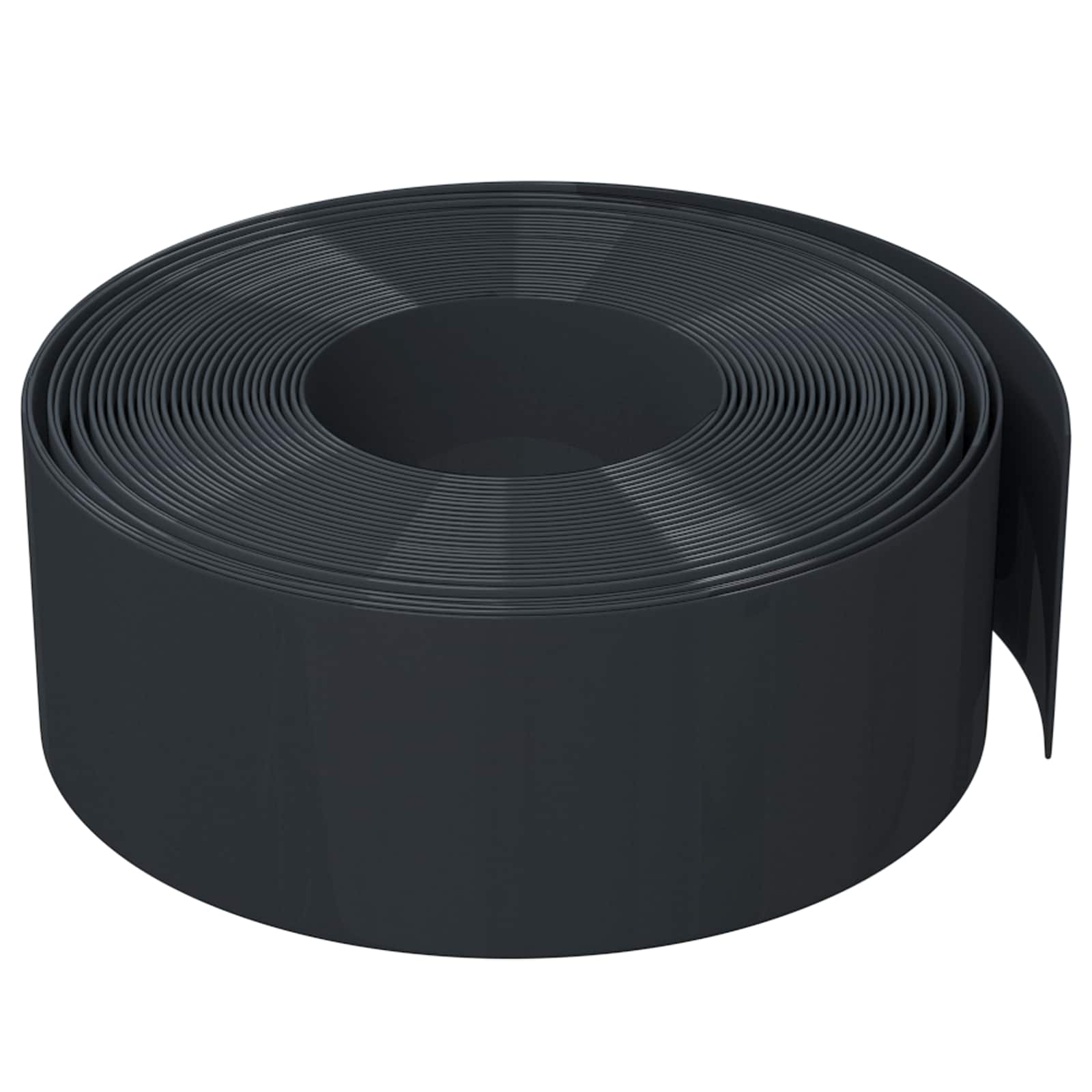 Sodo apylinkės 25 m 20 cm PE Juoda