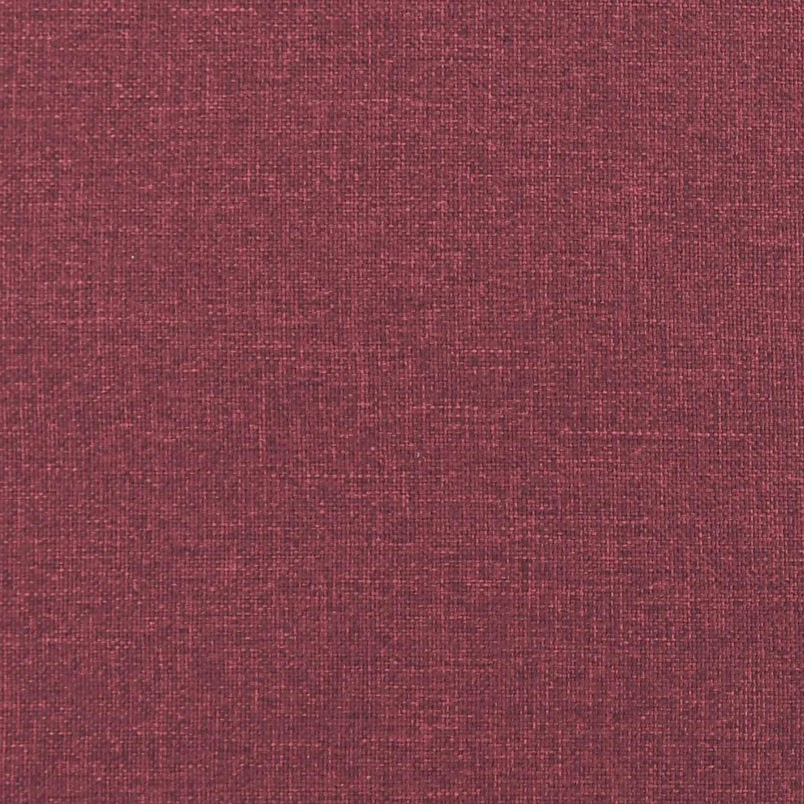 Suoliukas su mygtukų įsiuvais Vyno raudona 110 x 40 x 46 cm