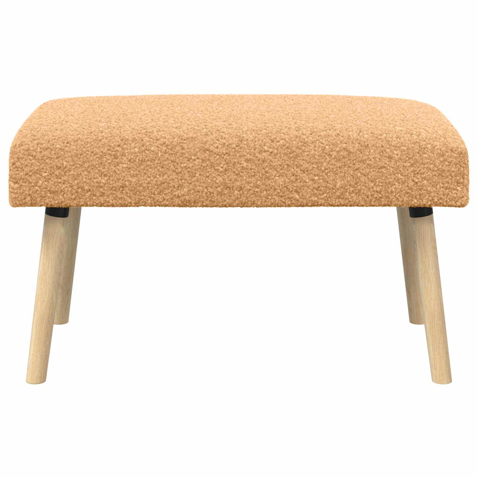 suoliukas Paprastas Smėlio 80 x 40 x 46 cm Bouclé