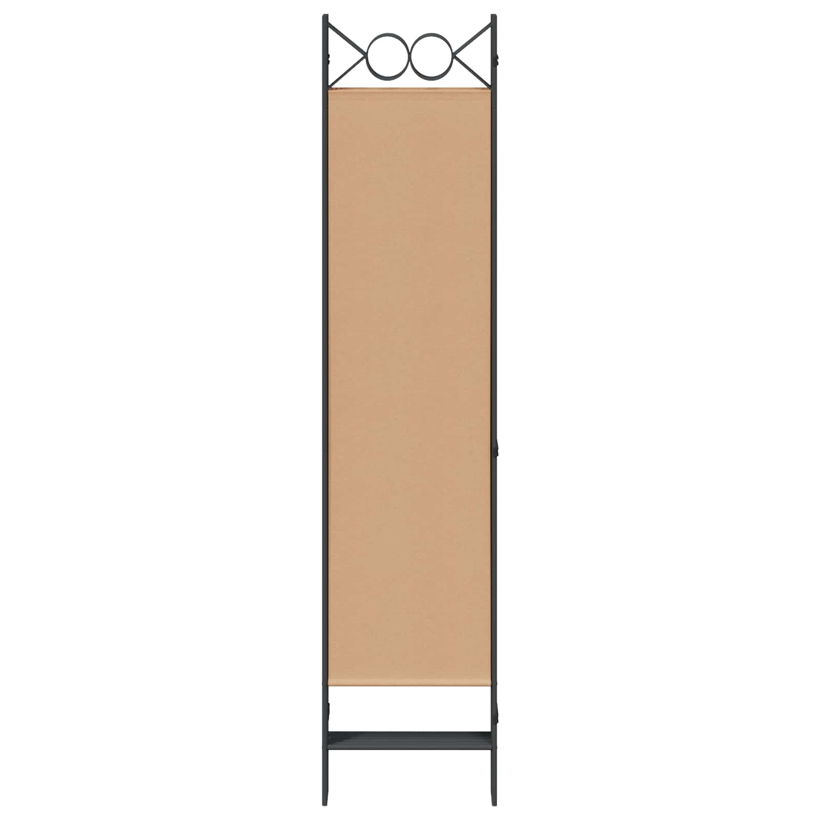 6-skydelio kambario pertvara Smėlio 240 x 180 cm Audinys