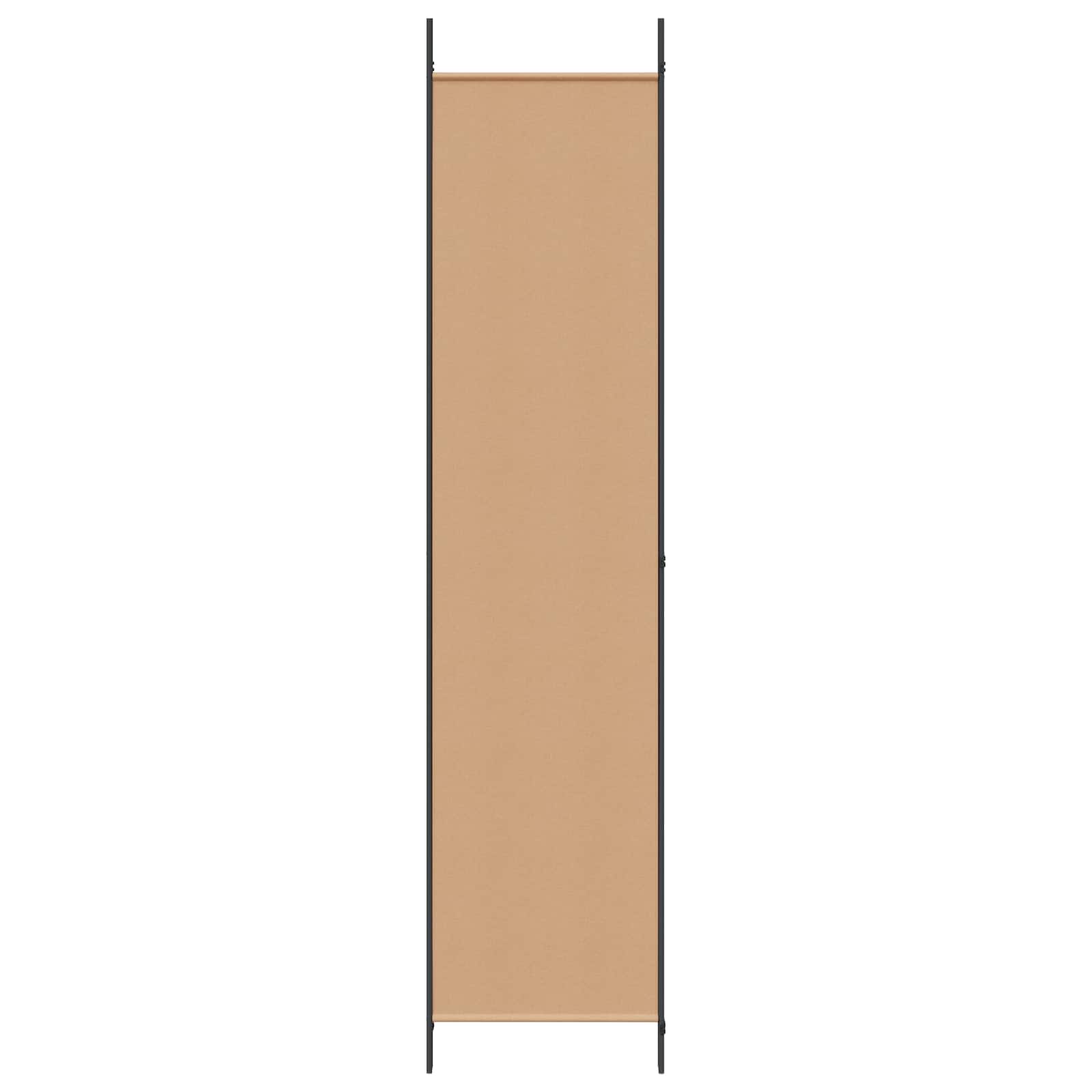 3 paneļu telpas sadalītājs bēšs 150 x 220 cm audums