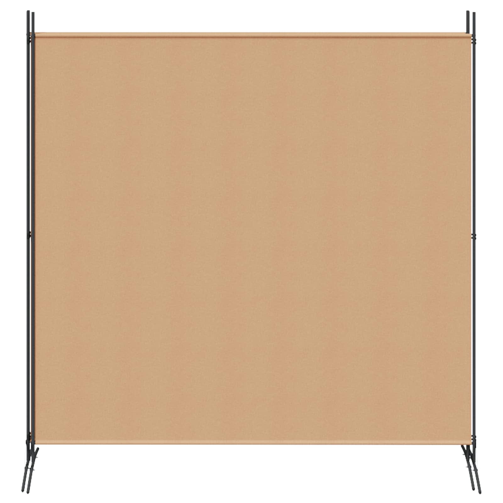 4-skydelis kambario skirstytuvas Smėlio 525 x 180 cm Audinys