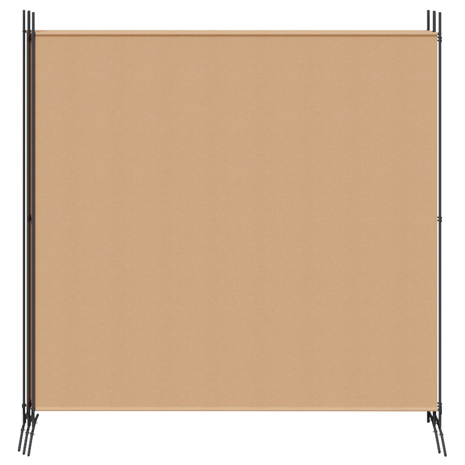 4-skydelis kambario skirstytuvas Smėlio 698 x 180 cm Audinys