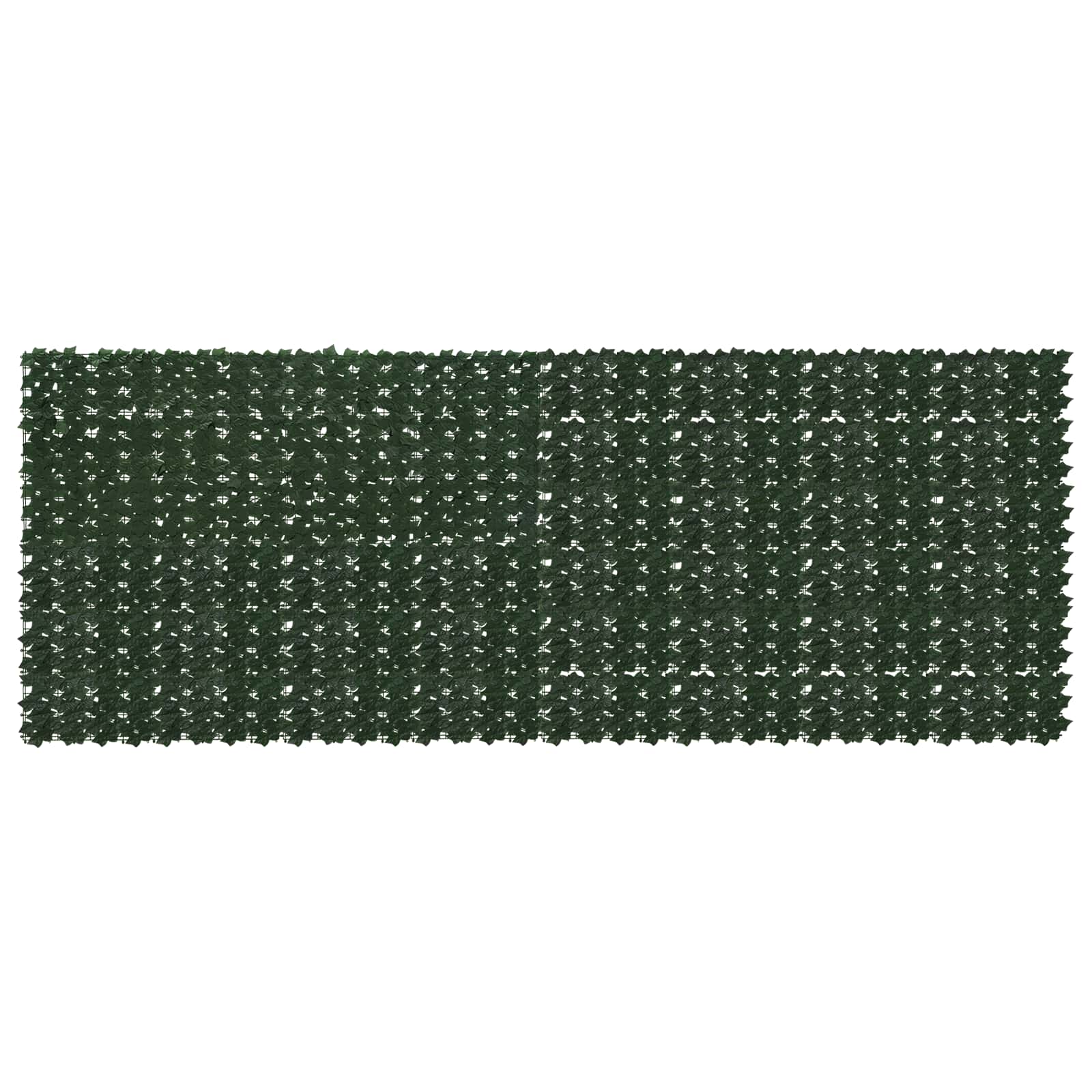 Balkona noriņš ar lapām tumši zaļš 400 x 150 cm