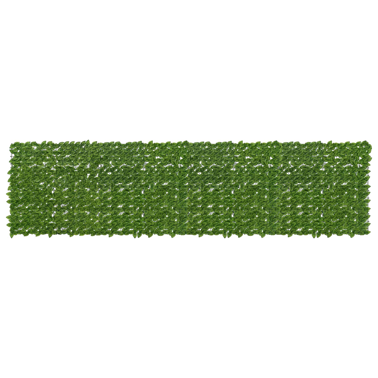 Balkono ekranas su lapais Žalia ir geltona 400 x 100 cm