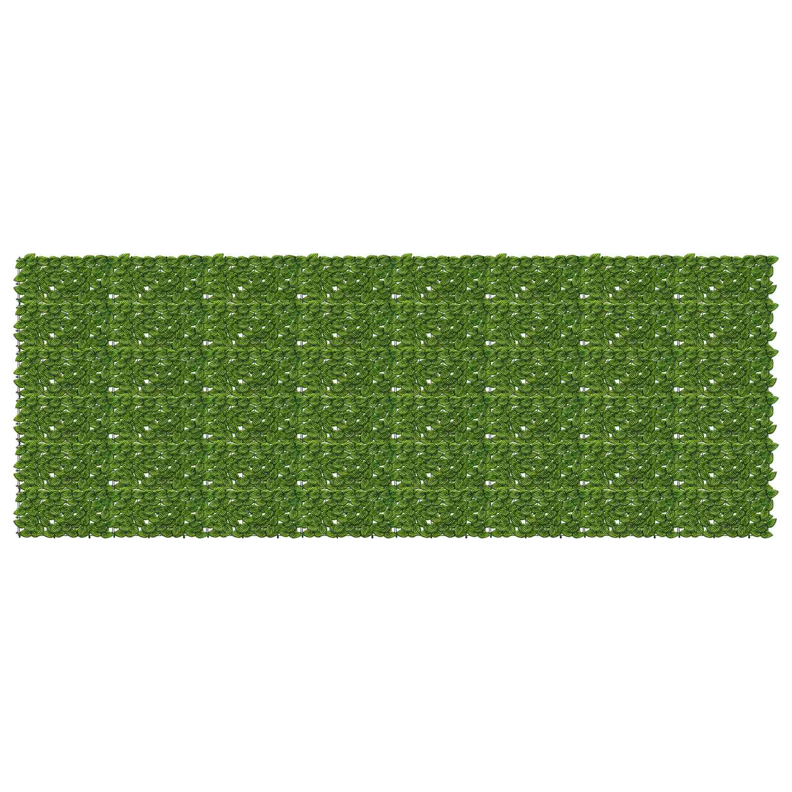 Balkono ekranas su lapais Žalia ir geltona 400 x 150 cm