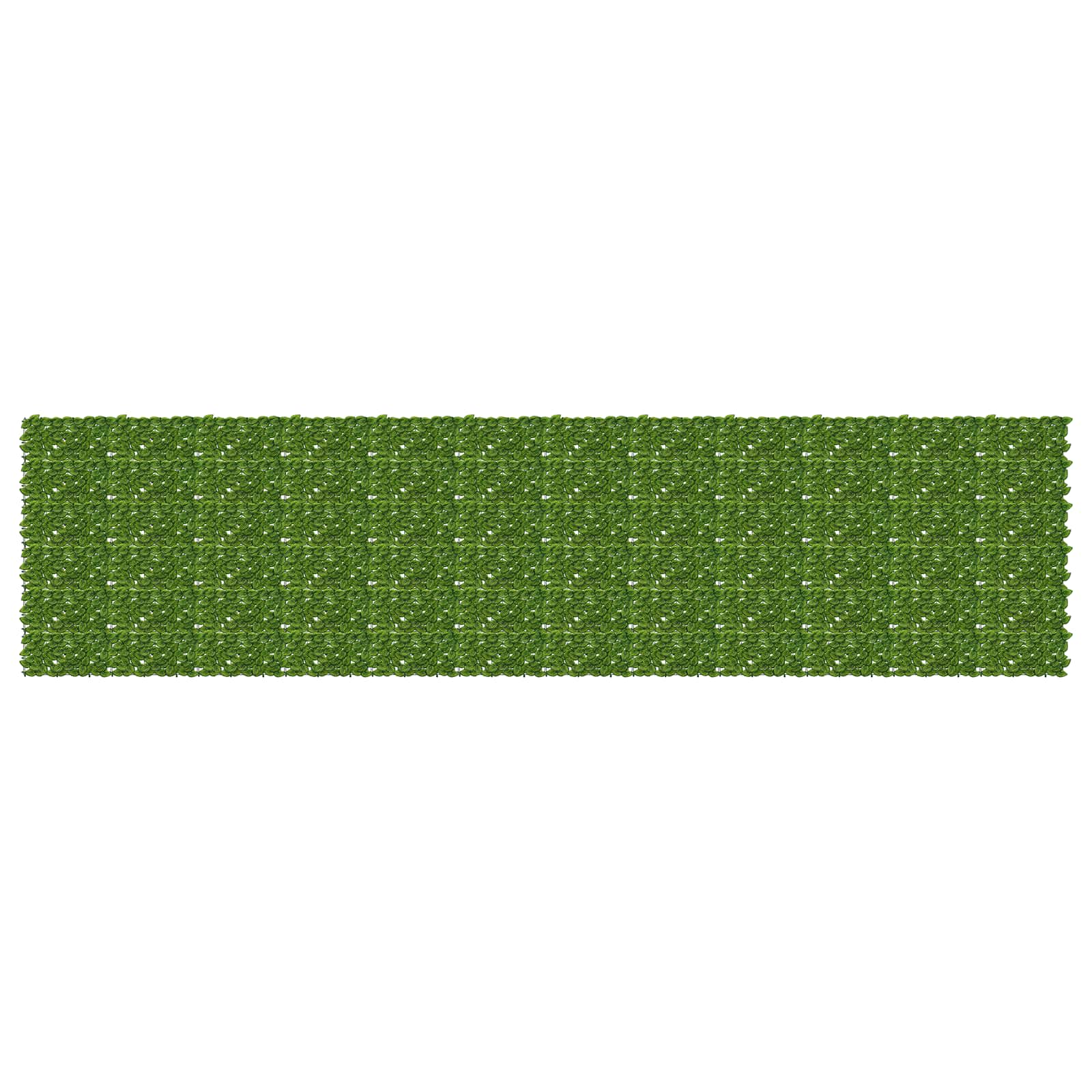Balkono ekranas su lapais Žalia ir geltona 600 x 150 cm