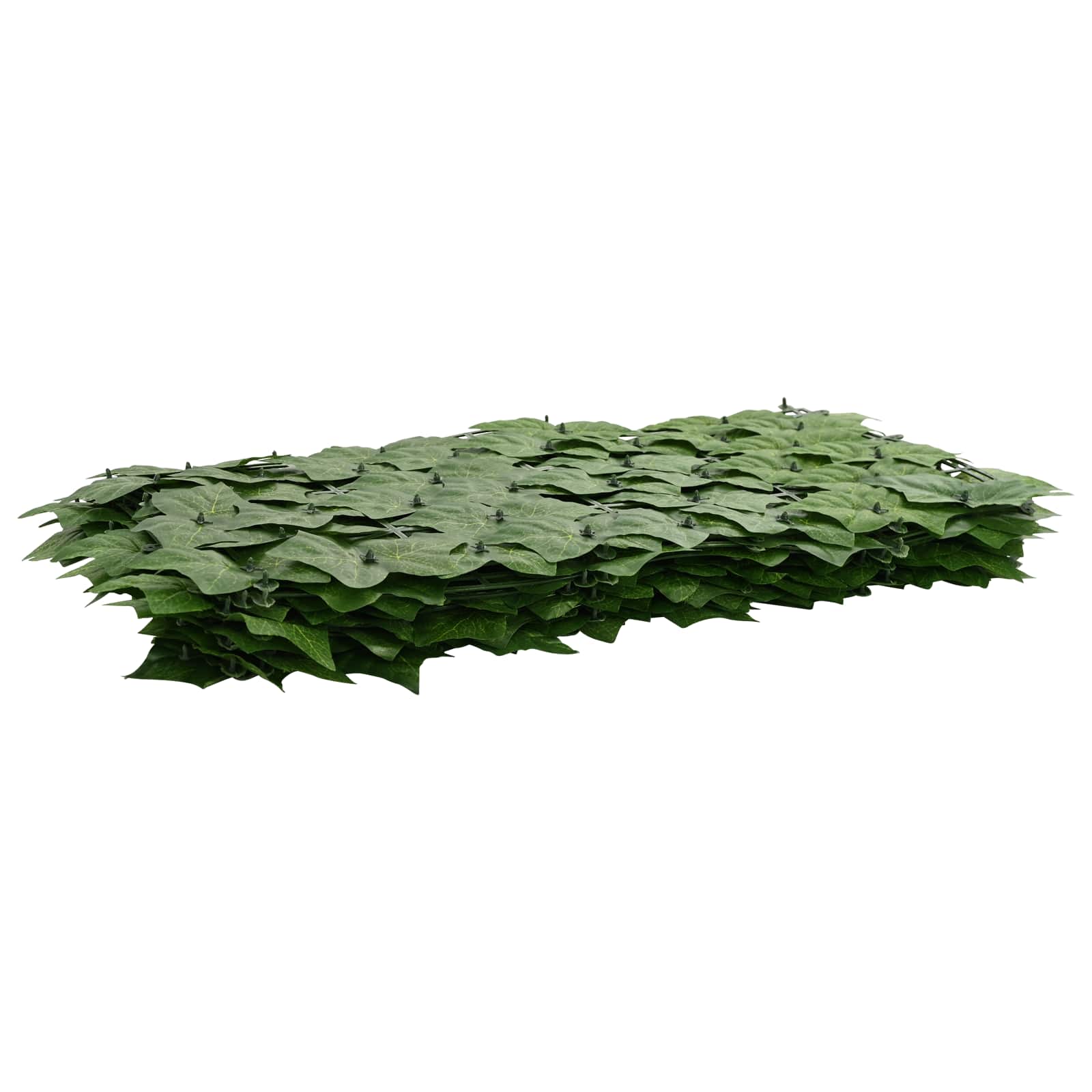 Balkono ekranas su lapais Žalia 600 x 100 cm