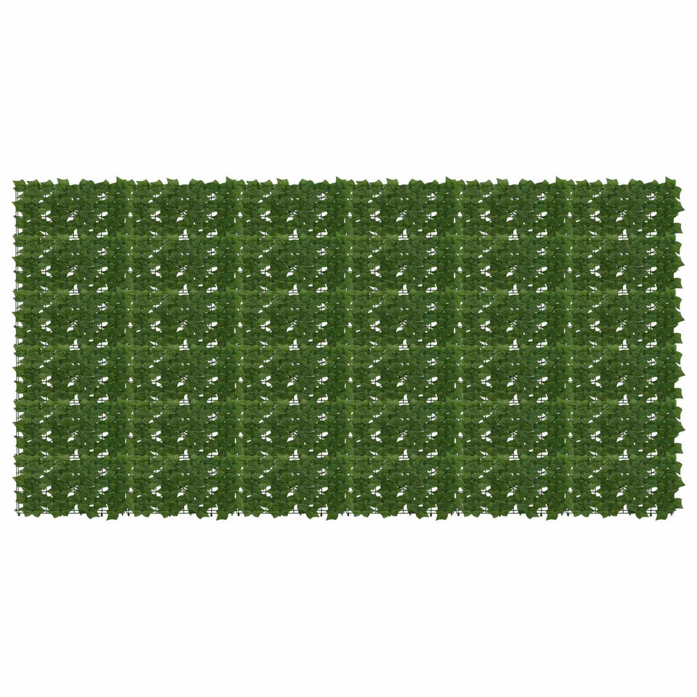 Balkono ekranas su lapais Žalia 300 x 150 cm
