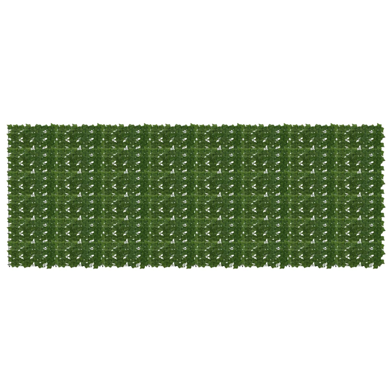 Balkona sietiņš ar lapām Zaļš 400 x 150 cm