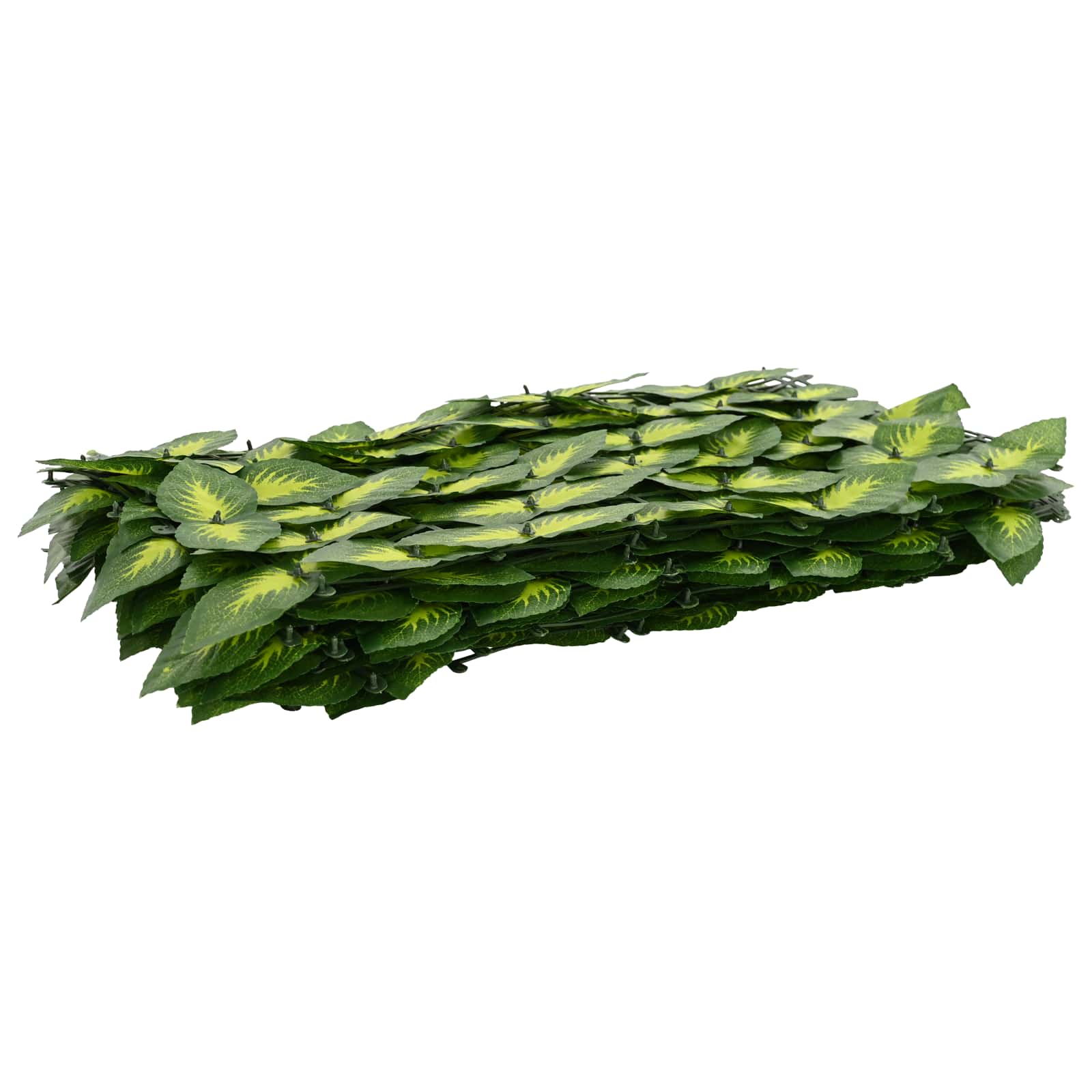 Balkono ekranas su lapais Žalia ir geltona 200 x 75 cm
