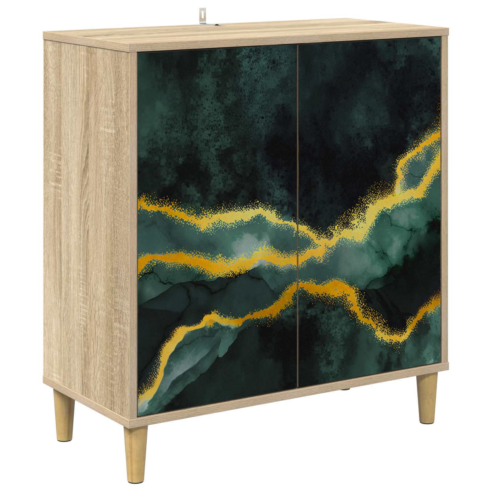 Kabalas WIJHE Sonoma ąžuolo 69 x 33 x 75 cm Apdirbta mediena