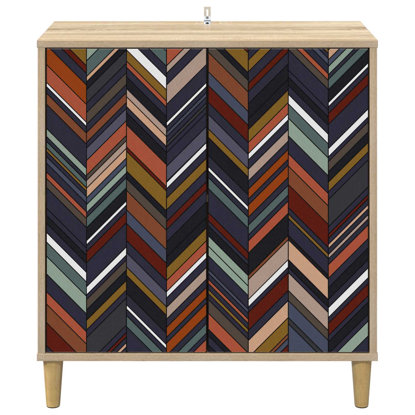 Kabalas OMMEN Sonoma ąžuolo 69 x 33 x 75 cm Apdirbta mediena