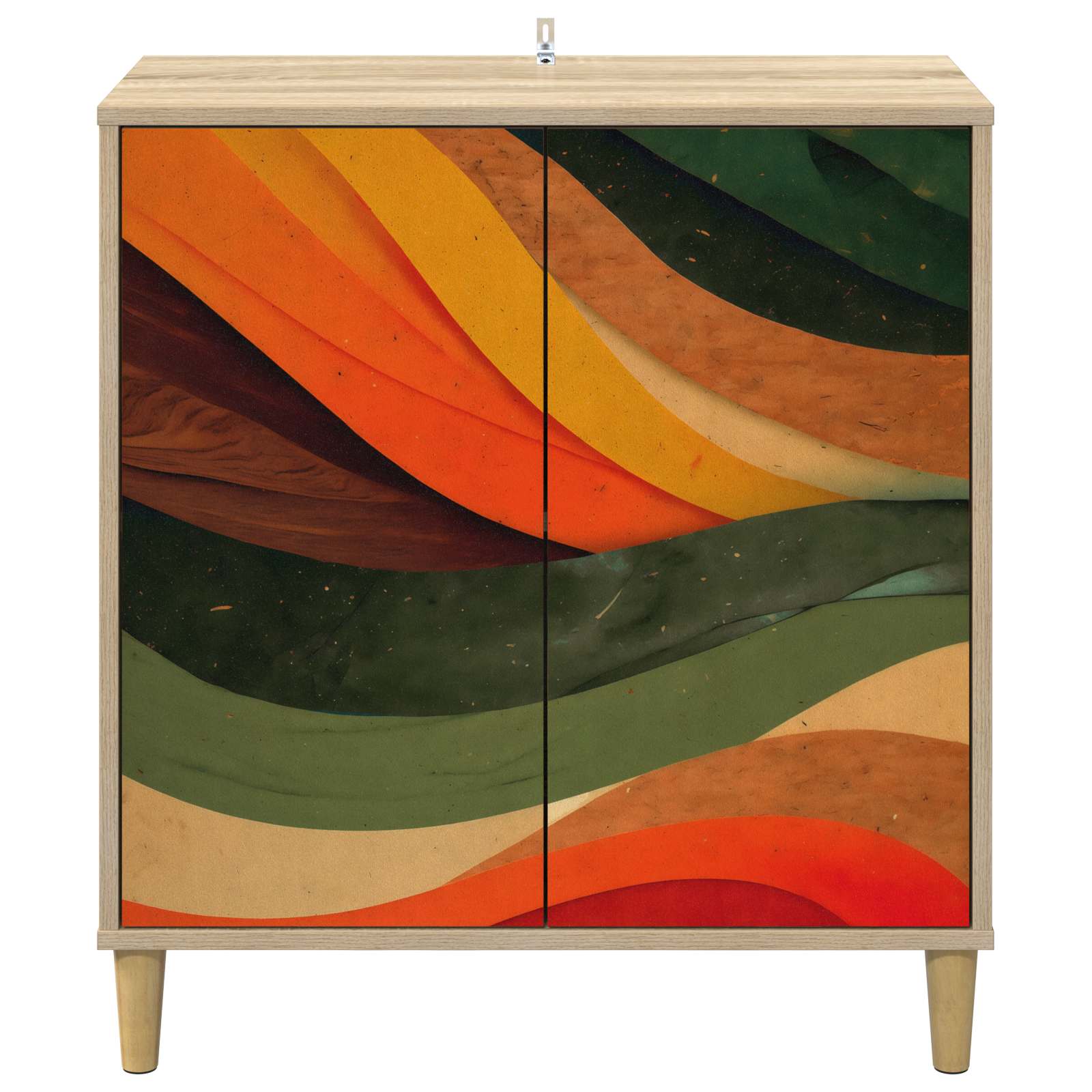 Kabalas BONN Sonoma ąžuolo 69 x 33 x 75 cm Apdirbta mediena