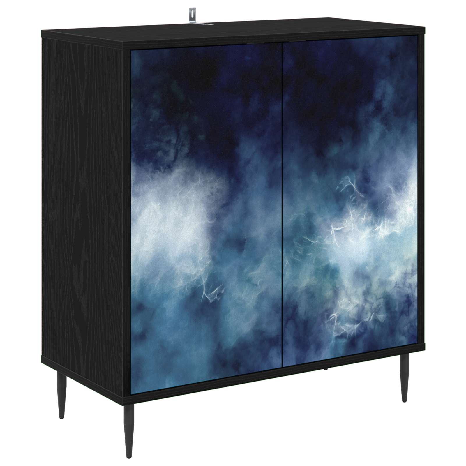Kabalas RAALTE Juodojo ąžuolo 69 x 33 x 76 cm Apdirbta mediena