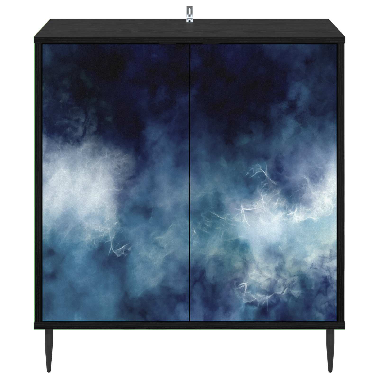 Kabalas RAALTE Juodojo ąžuolo 69 x 33 x 76 cm Apdirbta mediena