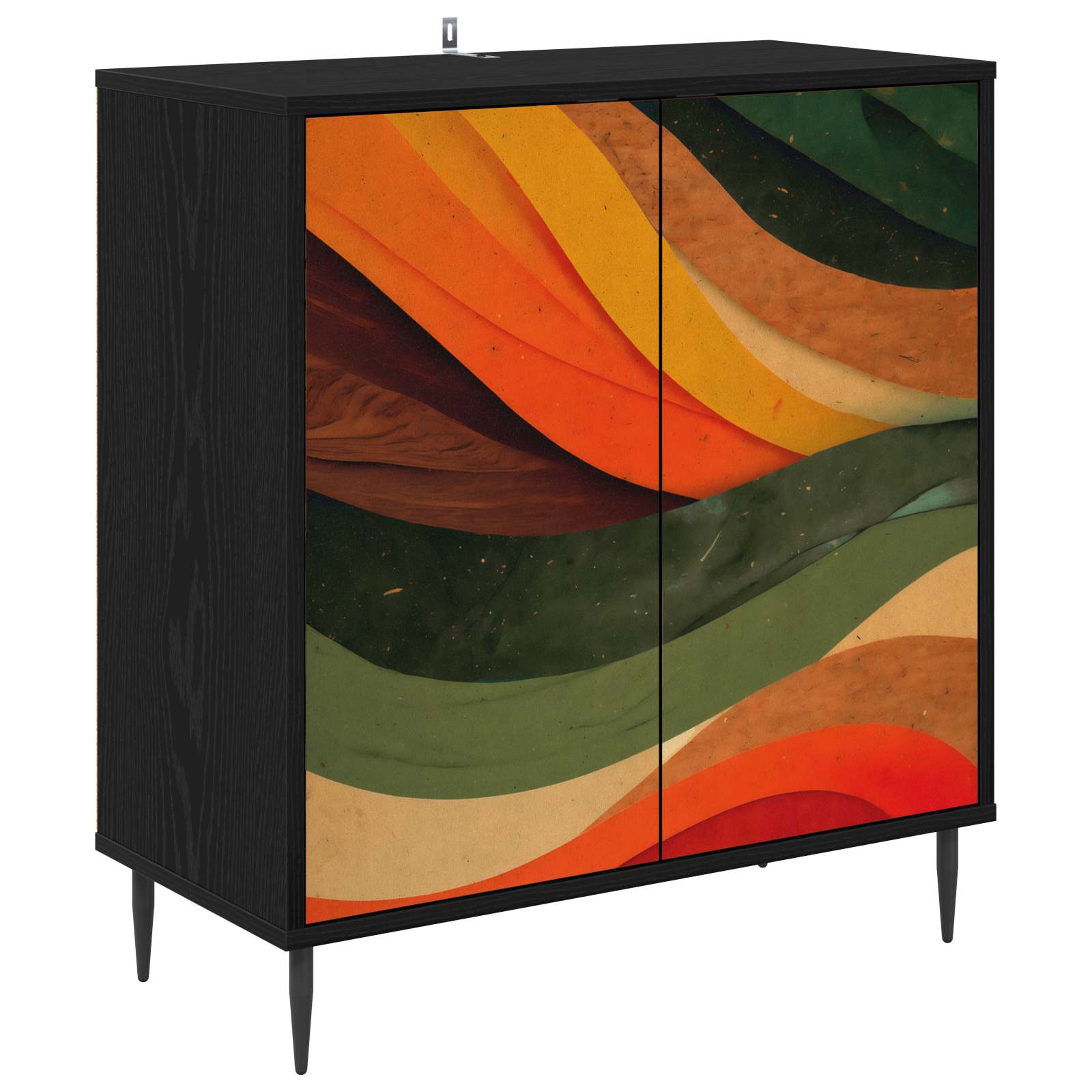Kabalas BONN Juodojo ąžuolo 69 x 33 x 76 cm Apdirbta mediena