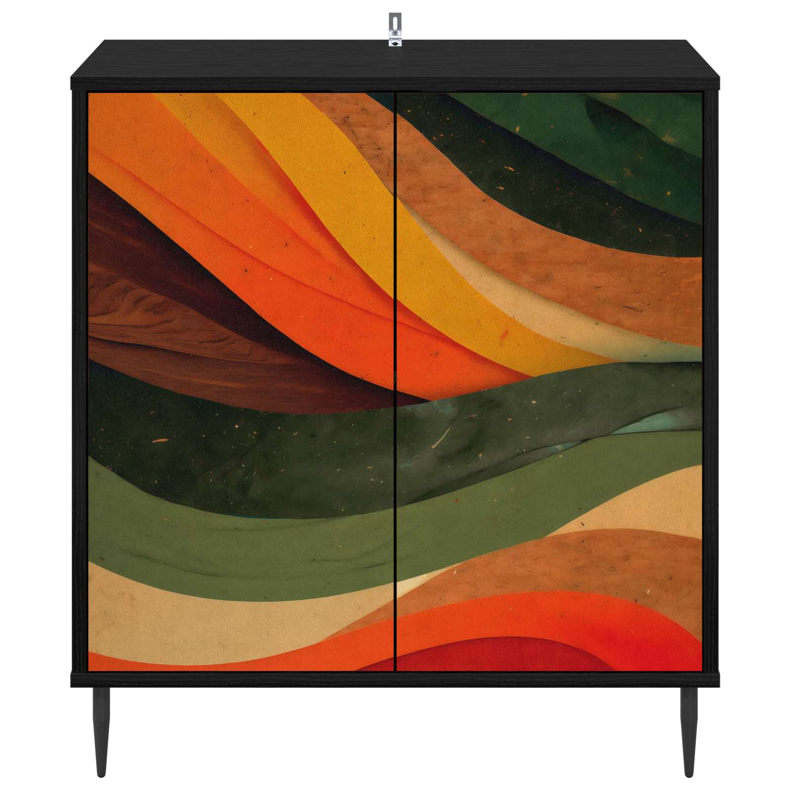 Kabalas BONN Juodojo ąžuolo 69 x 33 x 76 cm Apdirbta mediena