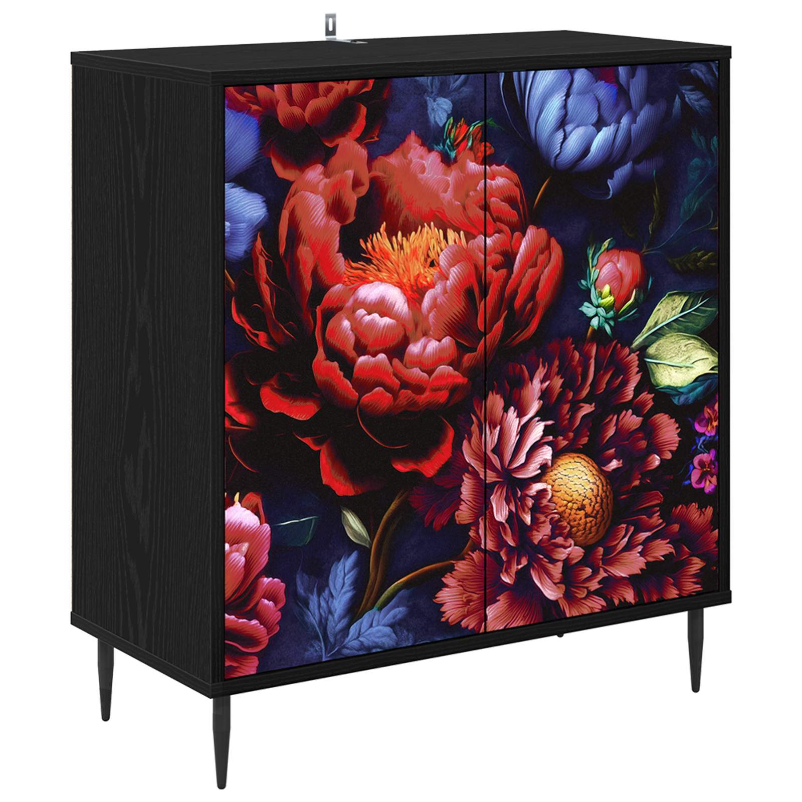 Kabalas KIEL Juodojo ąžuolo 69 x 33 x 76 cm Apdirbta mediena