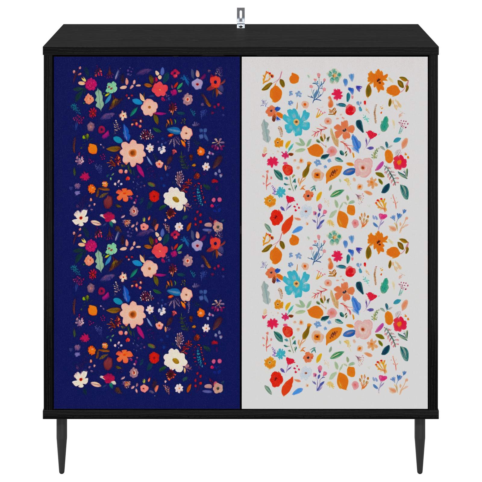 Kabalas MAINZ Juodojo ąžuolo 69 x 33 x 76 cm Apdirbta mediena